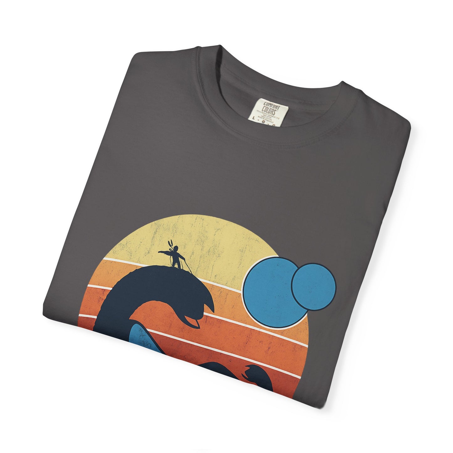Surf Arrakis Unisex Garment-Dyed T-Shirt, Beach Tee, Summer Shirt, Gift for Surfers, Retro Style T-Shirt