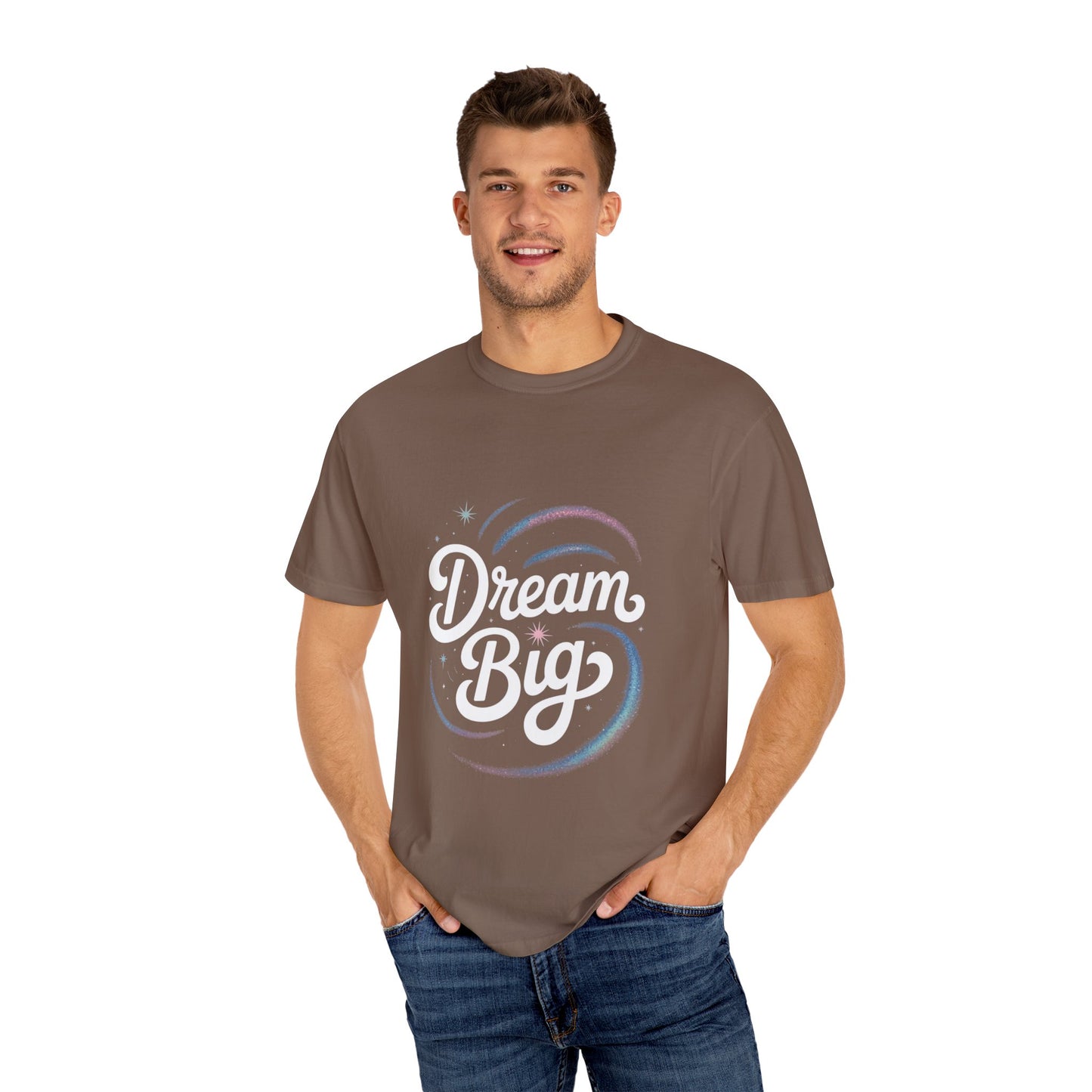 Dream Big Inspired Unisex T-Shirt, Motivational Tee, Gift for Dreamers, Casual Wear, Everyday Inspiration, Motivational Shirt