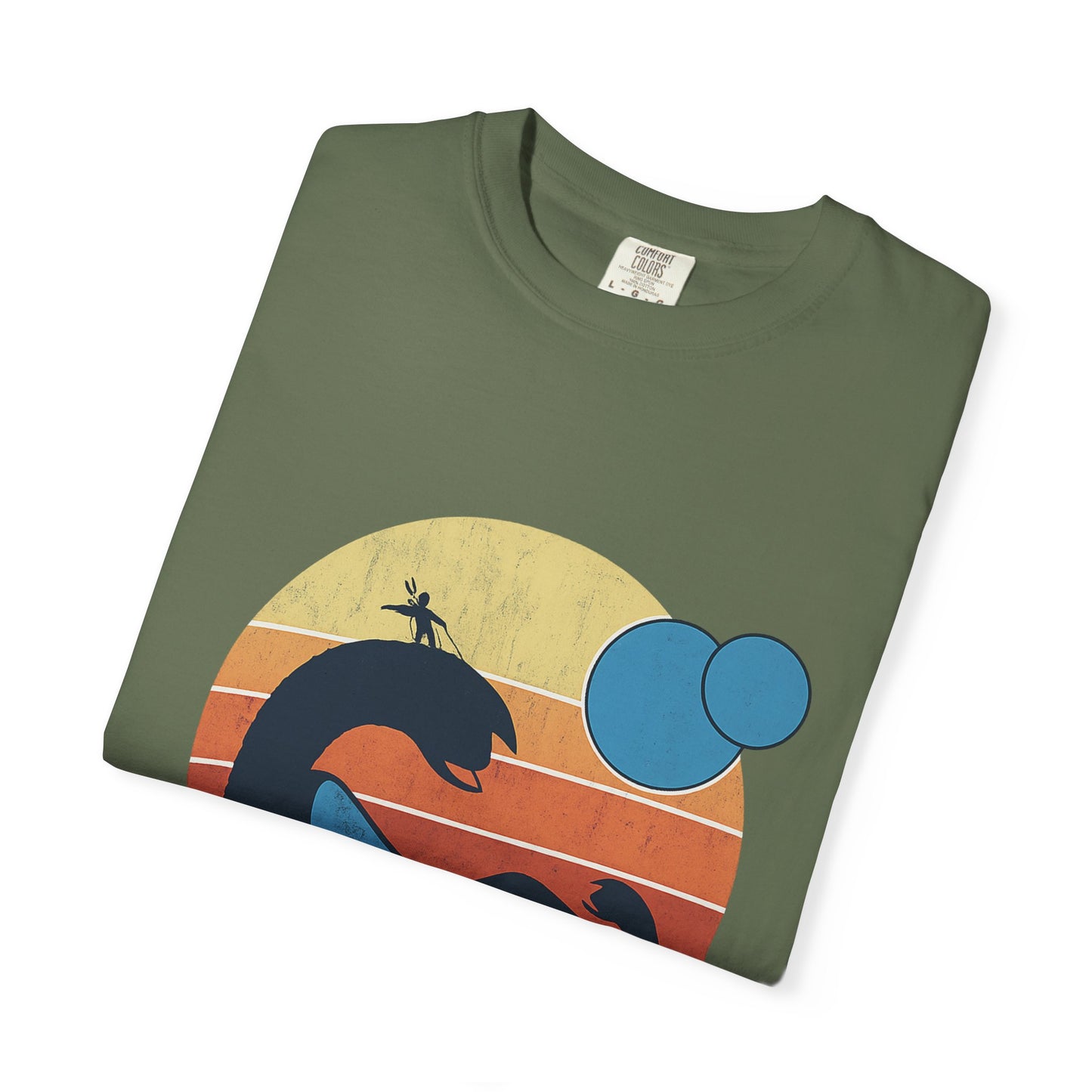 Surf Arrakis Unisex Garment-Dyed T-Shirt, Beach Tee, Summer Shirt, Gift for Surfers, Retro Style T-Shirt