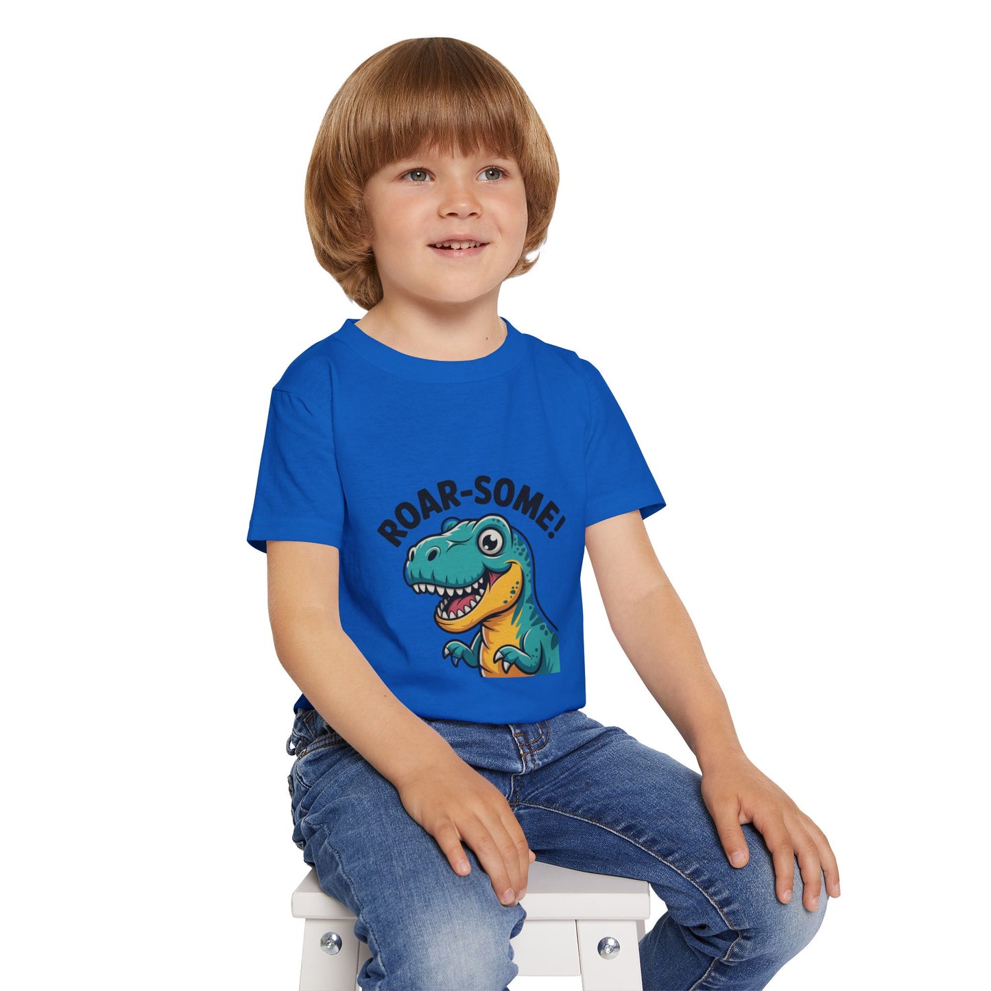 Dinosaur Toddler T-Shirt | Cute Kids Dino Tee | Fun Birthday Gift | Playful Roar-some Toddler Apparel