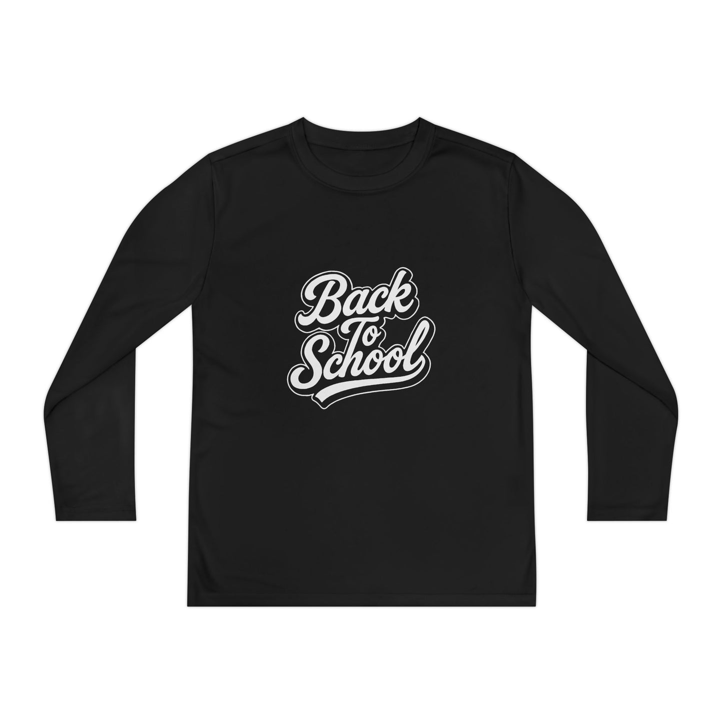 Youth Long Sleeve Back to School T-Shirt – Comfortable Kids Shirt, Stylish Student Apparel, Perfect for Everyday School Wear