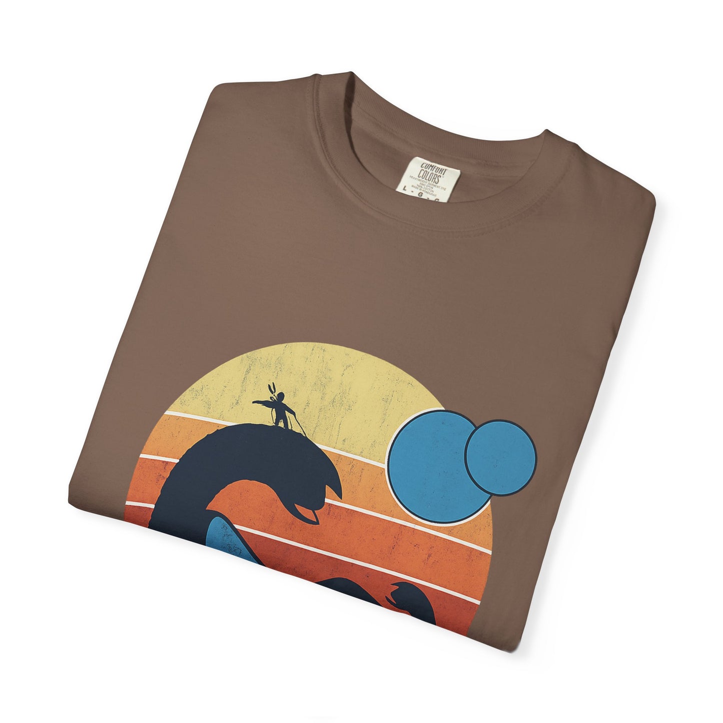 Surf Arrakis Unisex Garment-Dyed T-Shirt, Beach Tee, Summer Shirt, Gift for Surfers, Retro Style T-Shirt