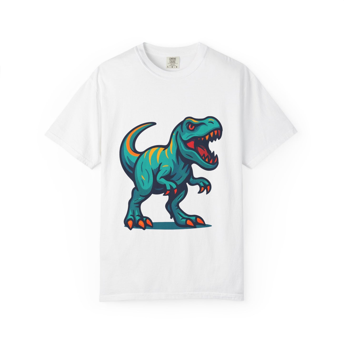 Dinosaur T-Shirt | Fun Cartoon Dino Graphic Tee for Kids & Adults | Unisex Casual Apparel | Perfect Birthday & Holiday Gift