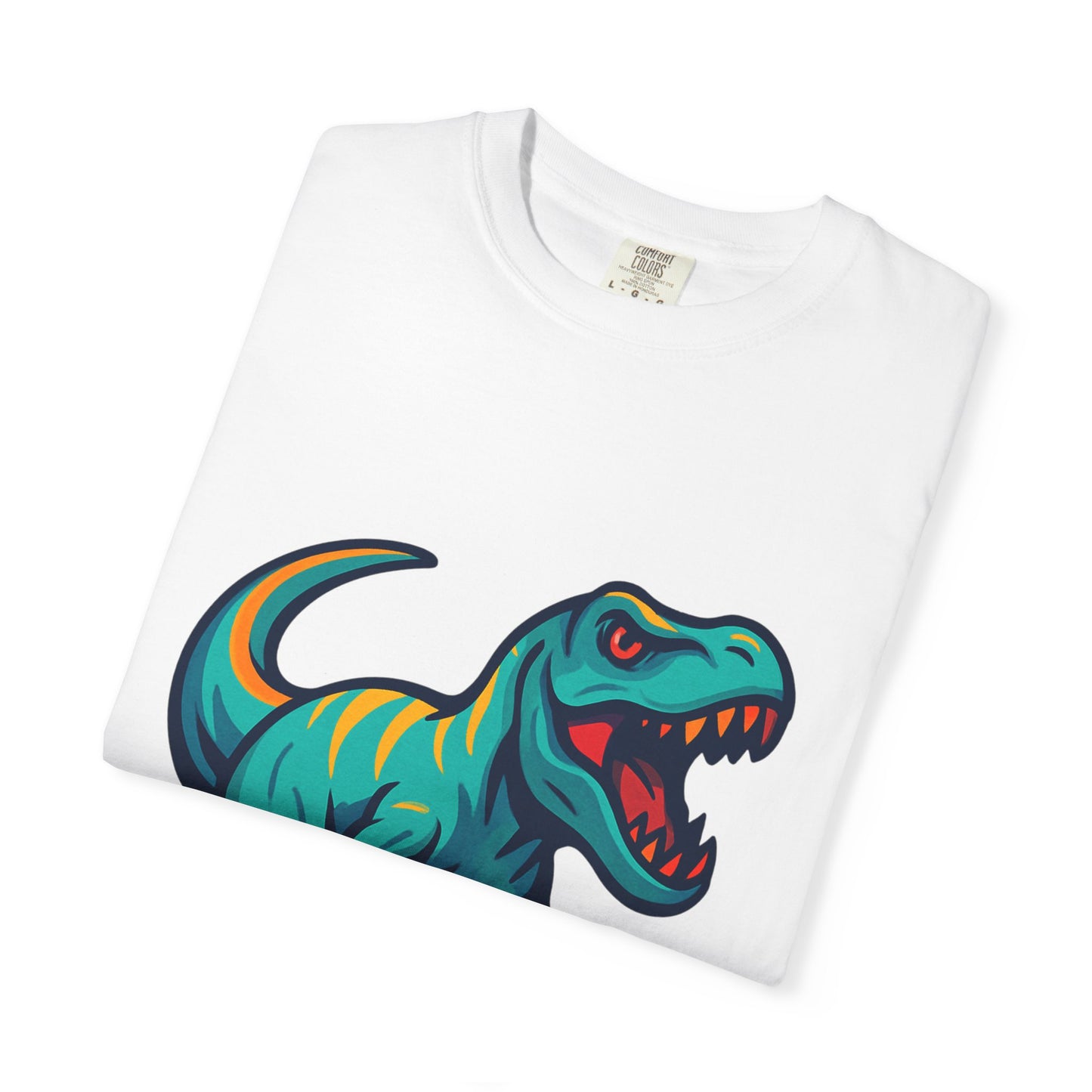 Dinosaur T-Shirt | Fun Cartoon Dino Graphic Tee for Kids & Adults | Unisex Casual Apparel | Perfect Birthday & Holiday Gift