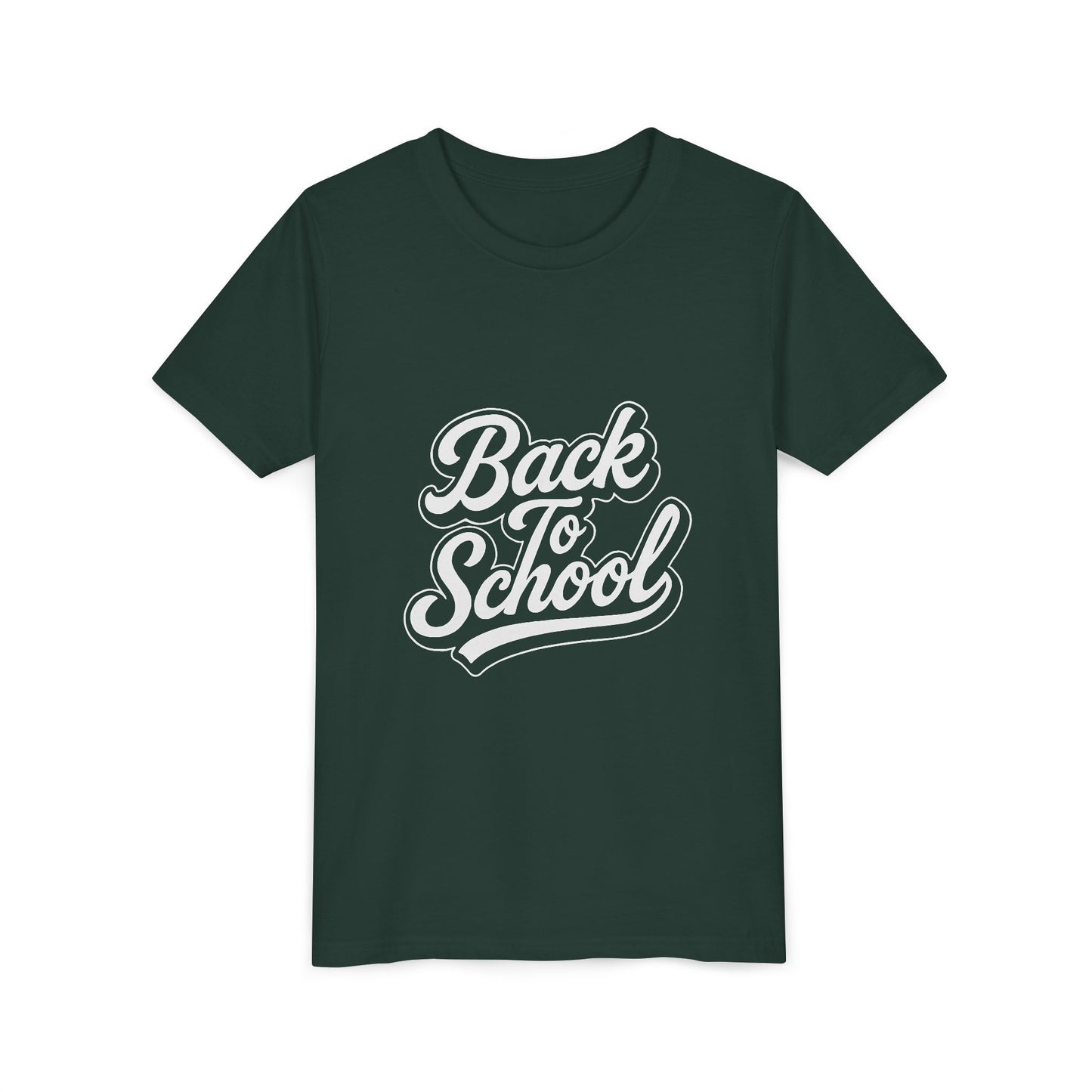 Youth Short Sleeve Back to School T-Shirt – Fun Kids Graphic Tee, Casual Student Shirt, Cute Classroom Outfit, Perfect Gift for Boys & Girls
