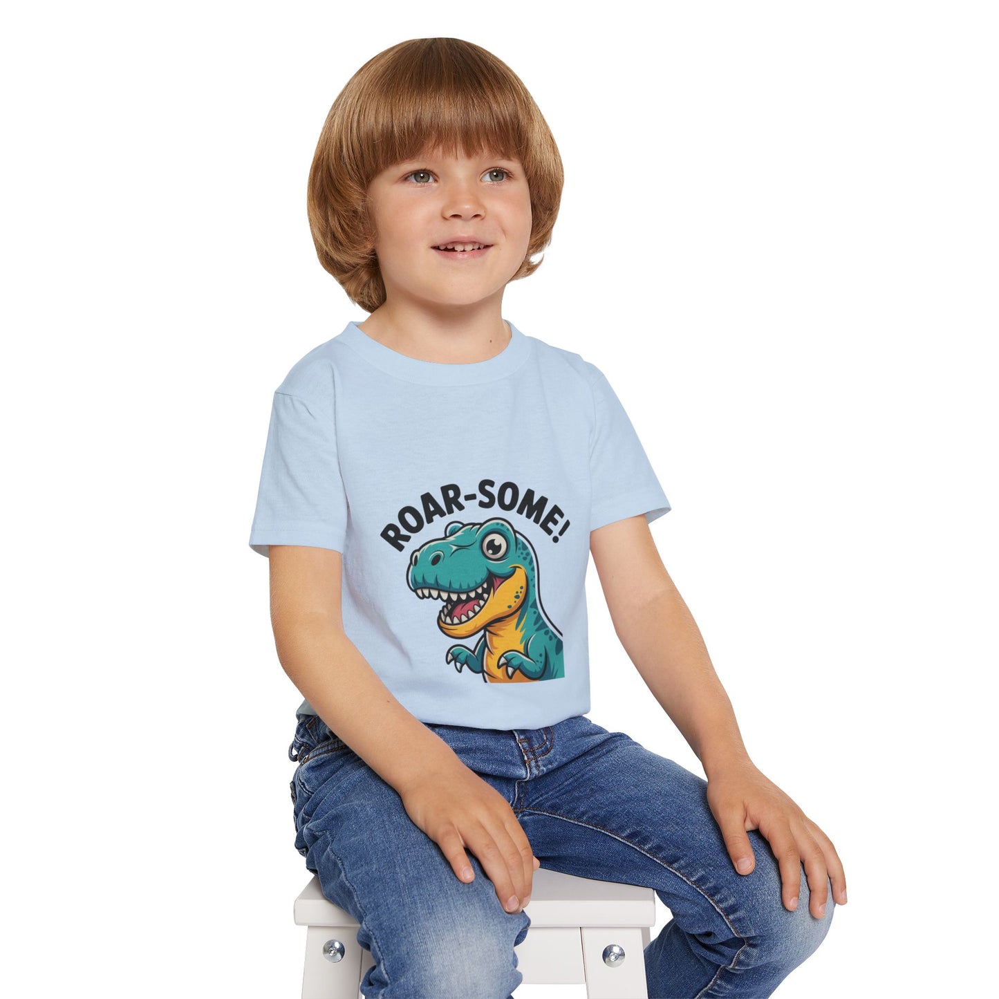 Dinosaur Toddler T-Shirt | Cute Kids Dino Tee | Fun Birthday Gift | Playful Roar-some Toddler Apparel