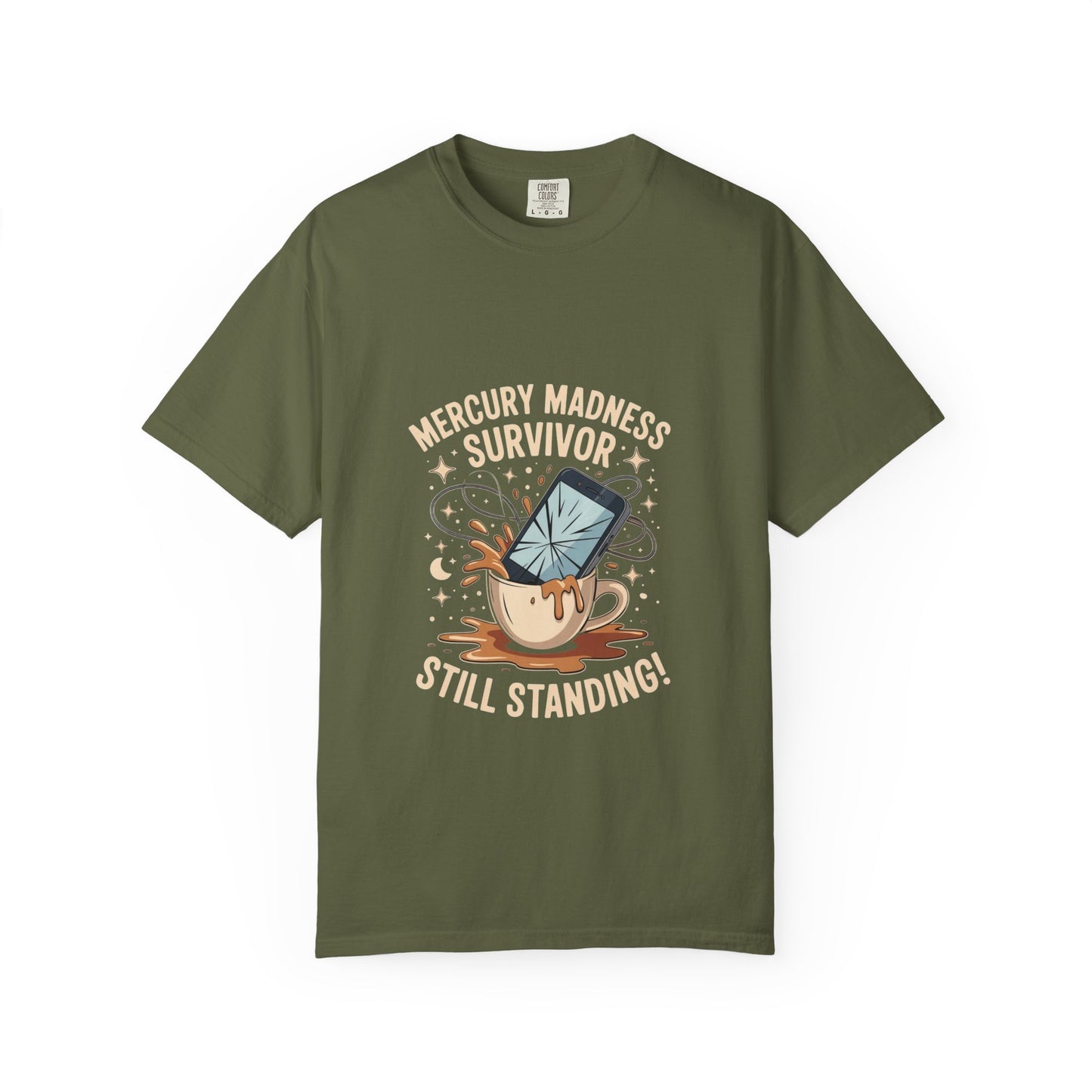 Mercury Madness Survivor T-Shirt | Funny Astrology Tee, Unisex Graphic Shirt, Cute Gift for Astrologers, Birthday Gift, Zodiac Lovers