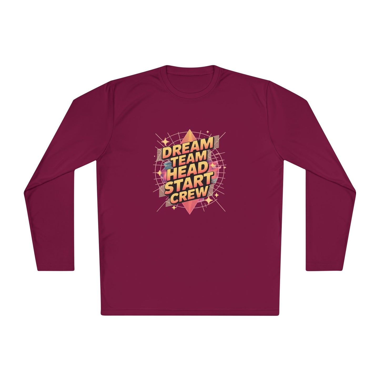Dream Team Long Sleeve Tee - Lightweight Unisex Top, Perfect for Team Spirit, Casual Wear, Gift for Friends, Motivational Apparel