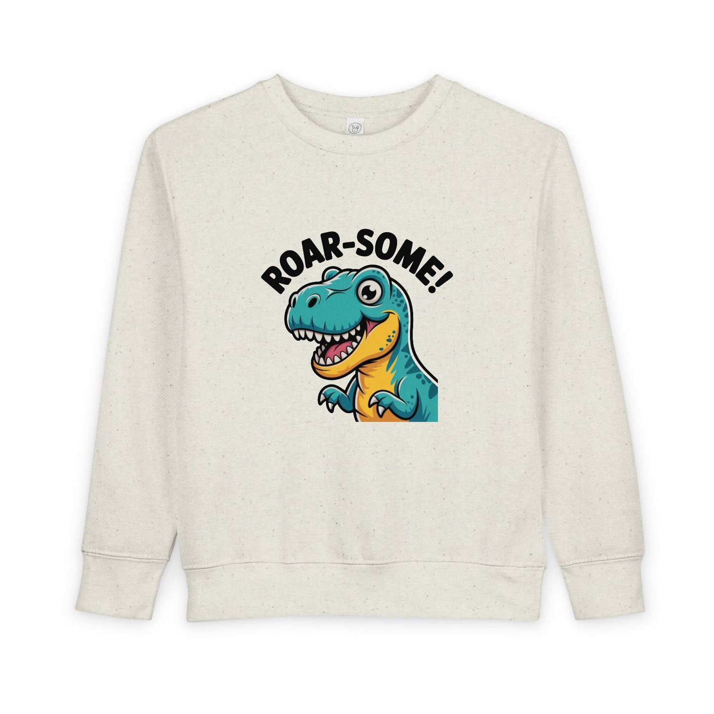Roar-Some Toddler Dinosaur Sweatshirt | Cute Kids Dino Pullover | Fun Birthday, Playtime & Holiday Gift Apparel