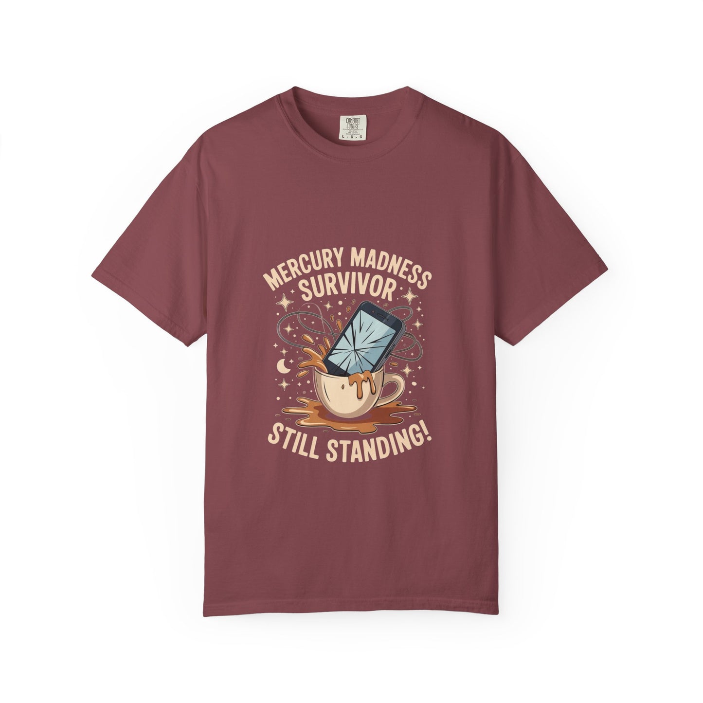 Mercury Madness Survivor T-Shirt | Funny Astrology Tee, Unisex Graphic Shirt, Cute Gift for Astrologers, Birthday Gift, Zodiac Lovers