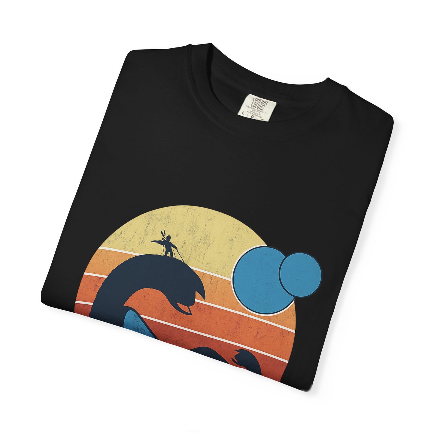 Surf Arrakis Unisex Garment-Dyed T-Shirt, Beach Tee, Summer Shirt, Gift for Surfers, Retro Style T-Shirt
