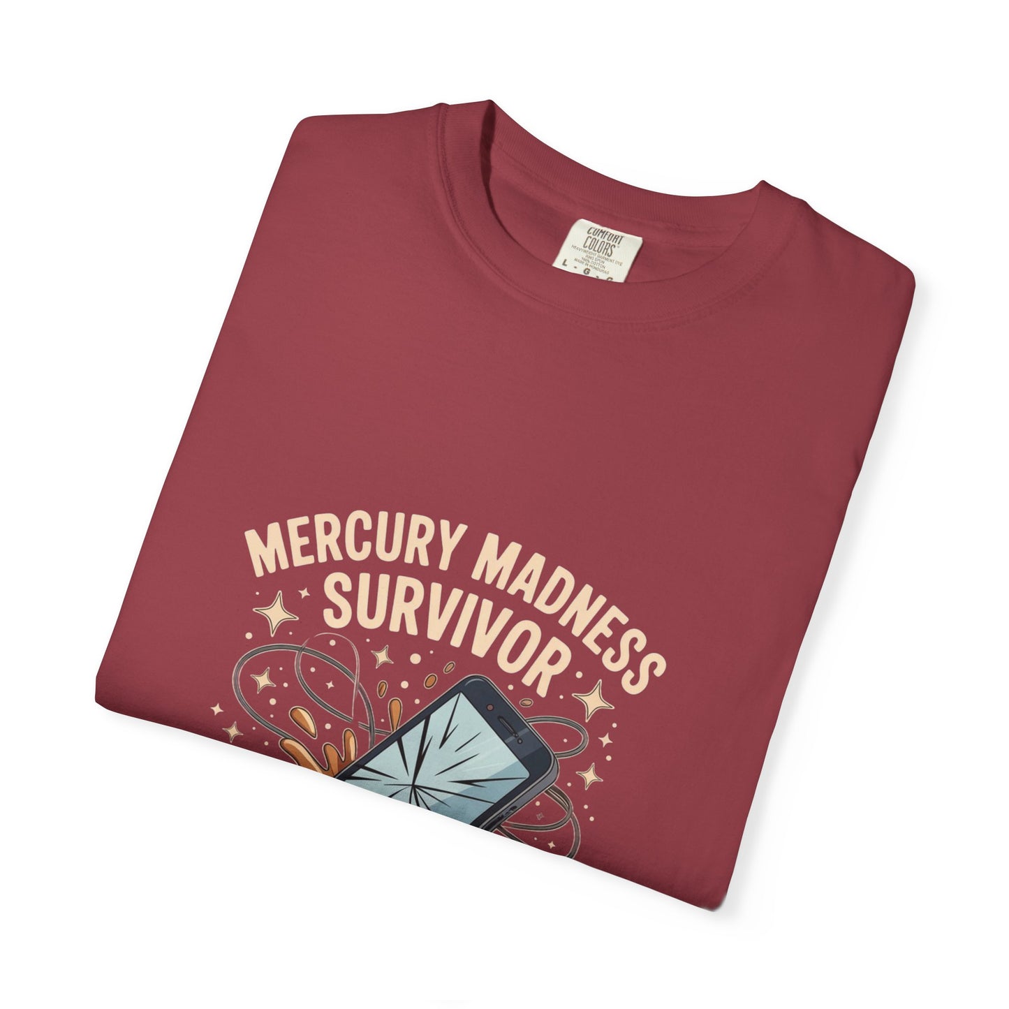 Mercury Madness Survivor T-Shirt | Funny Astrology Tee, Unisex Graphic Shirt, Cute Gift for Astrologers, Birthday Gift, Zodiac Lovers