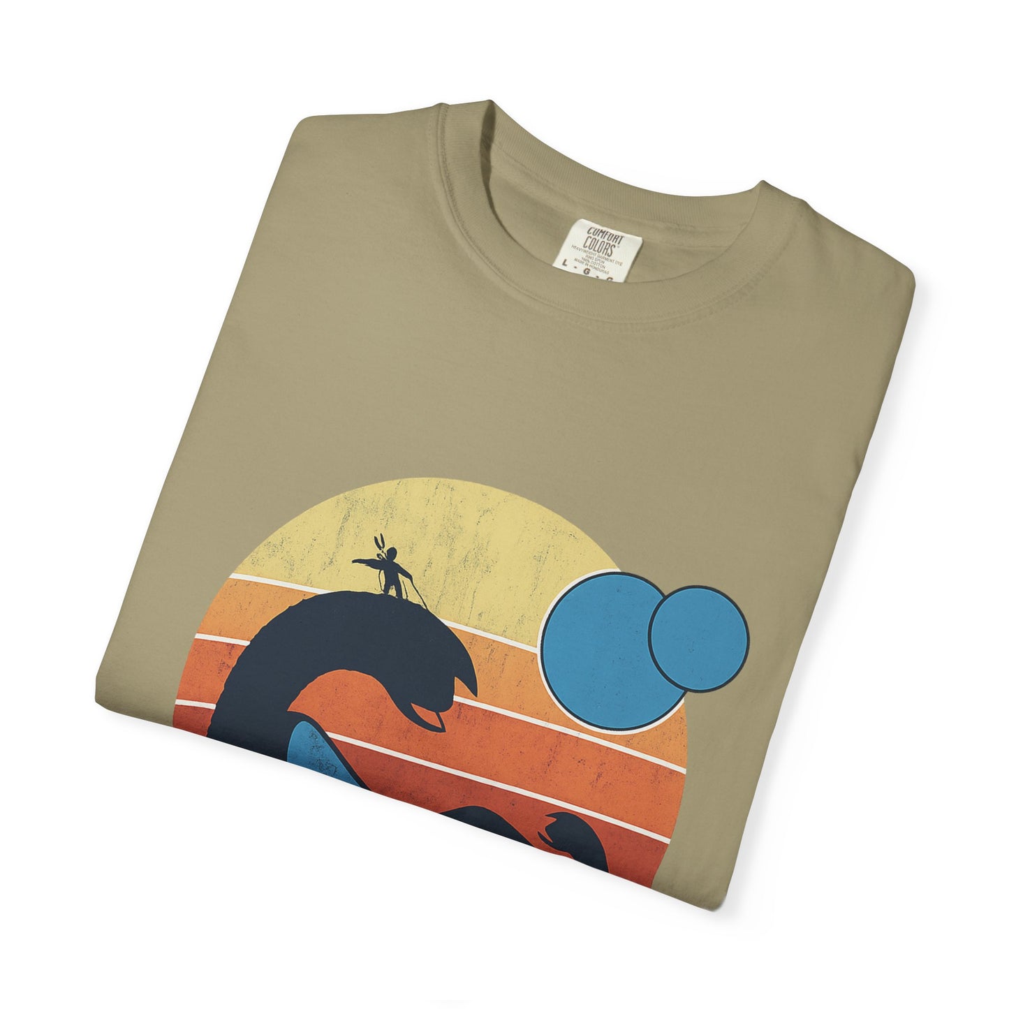 Surf Arrakis Unisex Garment-Dyed T-Shirt, Beach Tee, Summer Shirt, Gift for Surfers, Retro Style T-Shirt