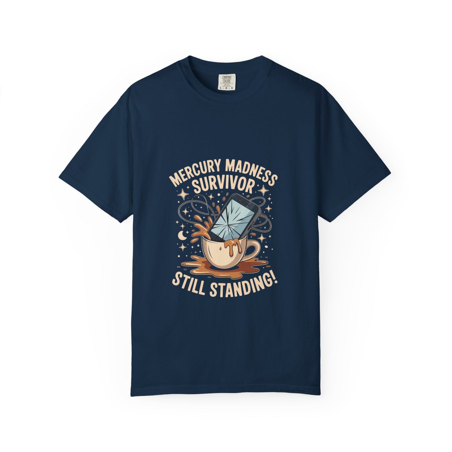Mercury Madness Survivor T-Shirt | Funny Astrology Tee, Unisex Graphic Shirt, Cute Gift for Astrologers, Birthday Gift, Zodiac Lovers