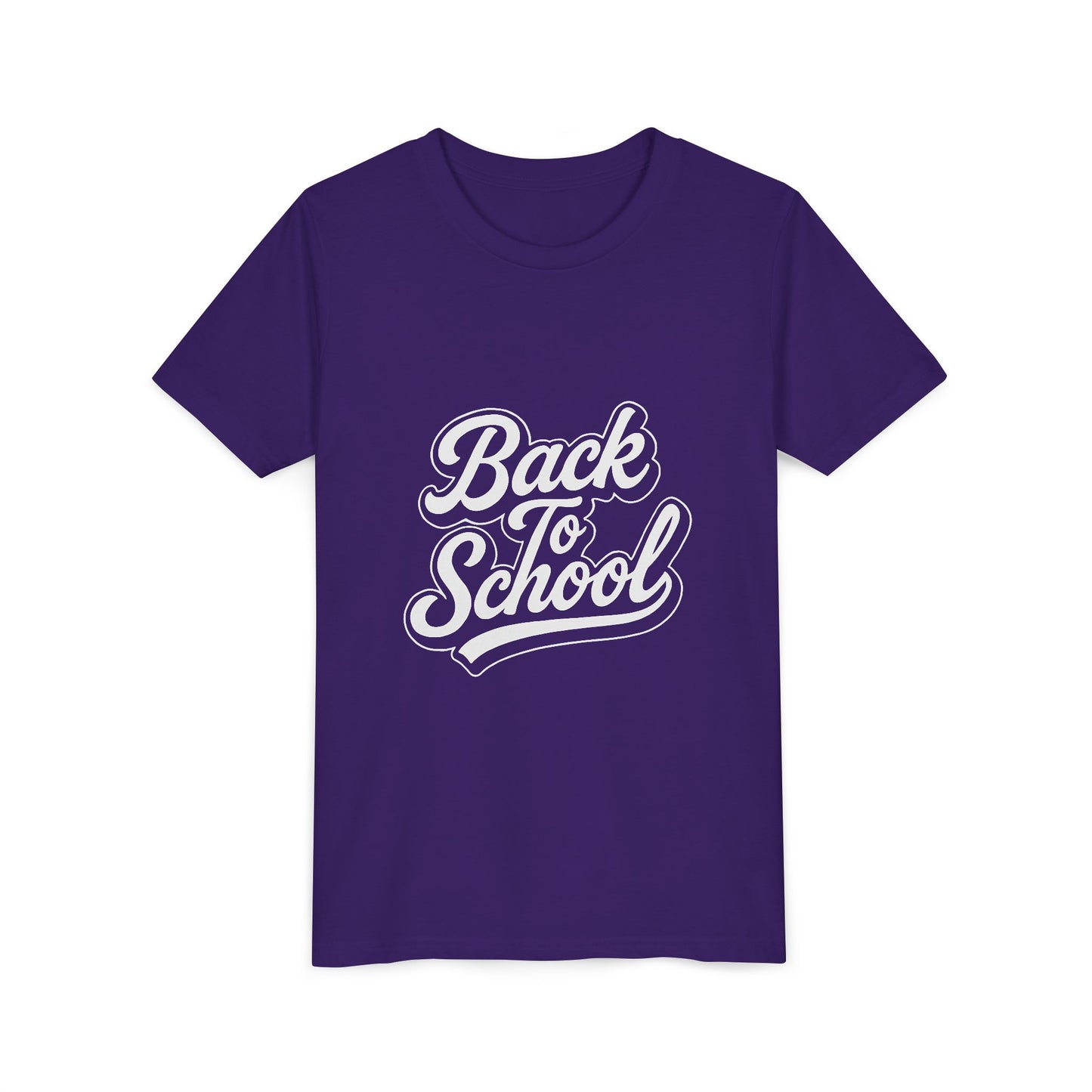 Youth Short Sleeve Back to School T-Shirt – Fun Kids Graphic Tee, Casual Student Shirt, Cute Classroom Outfit, Perfect Gift for Boys & Girls