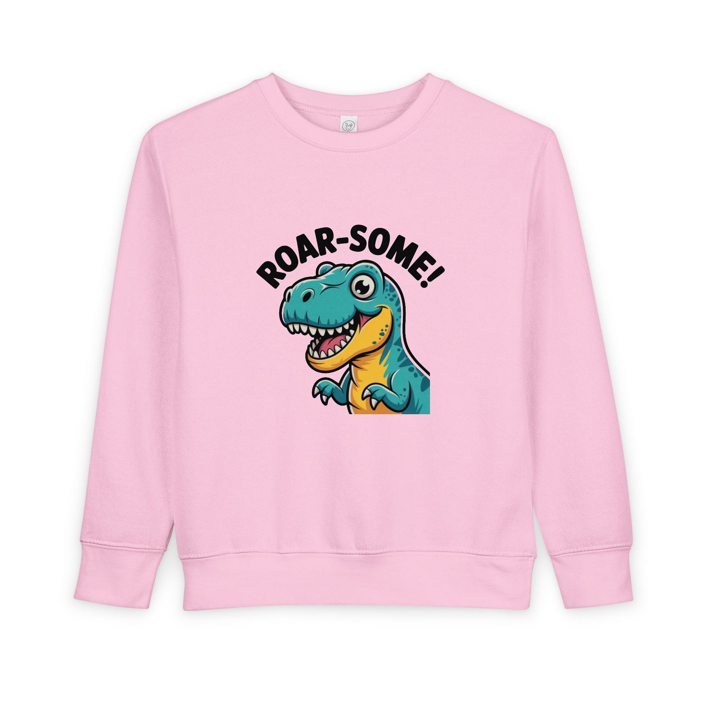 Roar-Some Toddler Dinosaur Sweatshirt | Cute Kids Dino Pullover | Fun Birthday, Playtime & Holiday Gift Apparel