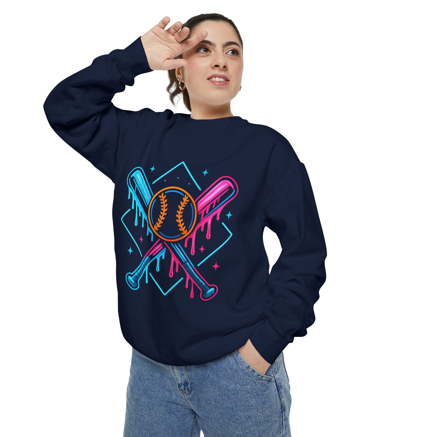 Softball Love Unisex Sweatshirt – Cozy Sports Apparel & Gift for Softball Players, Comfortable Casual Wear