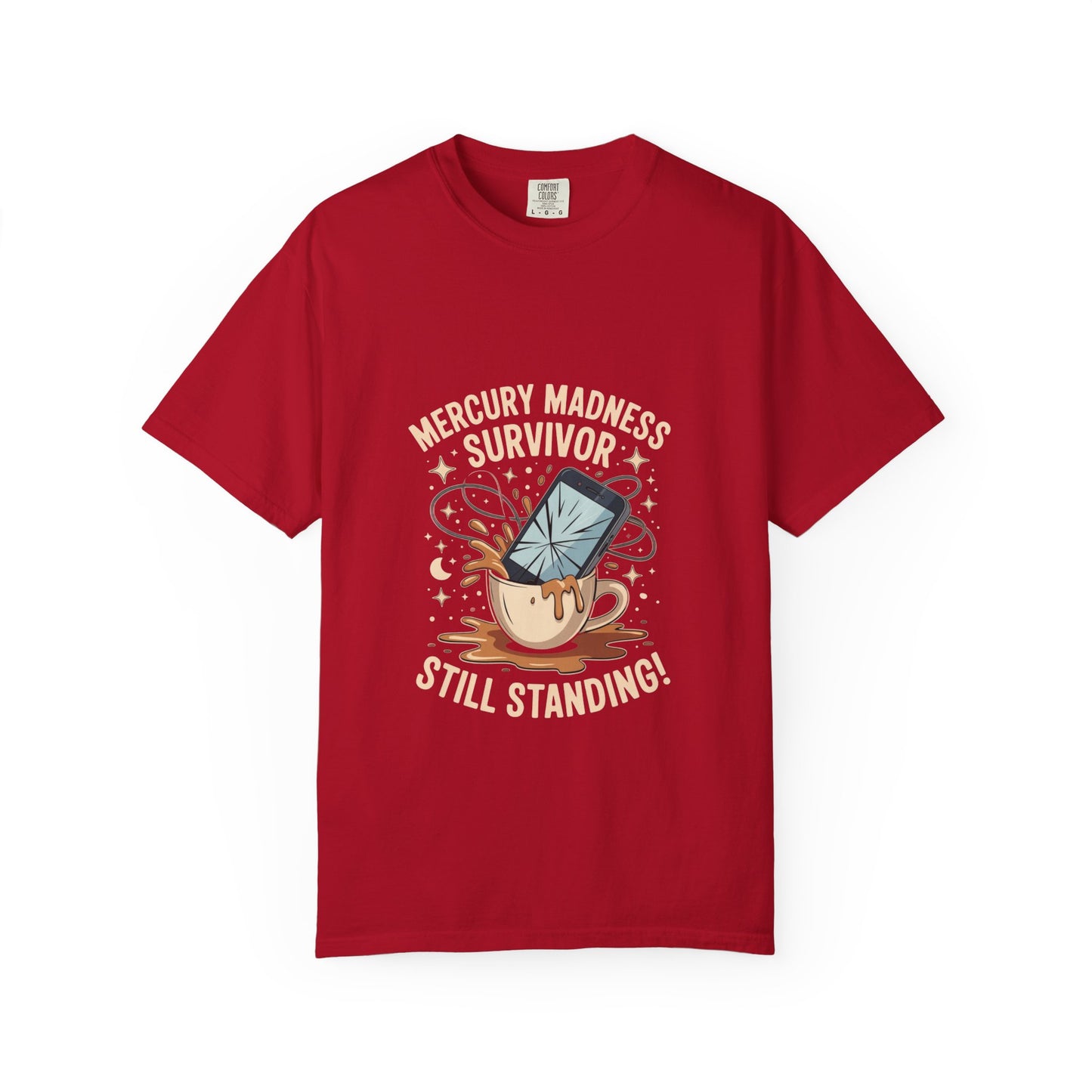 Mercury Madness Survivor T-Shirt | Funny Astrology Tee, Unisex Graphic Shirt, Cute Gift for Astrologers, Birthday Gift, Zodiac Lovers