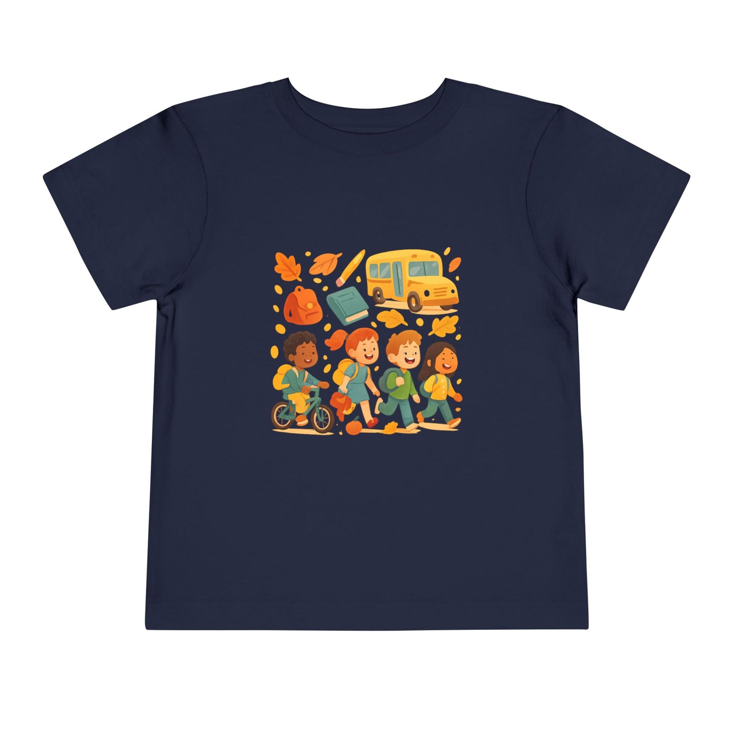 Toddler Adventure T-Shirt – Fun Kids Short Sleeve Graphic Tee, Back to School Shirt, Playtime & Autumn Vibes Apparel, Cute Toddler Gift