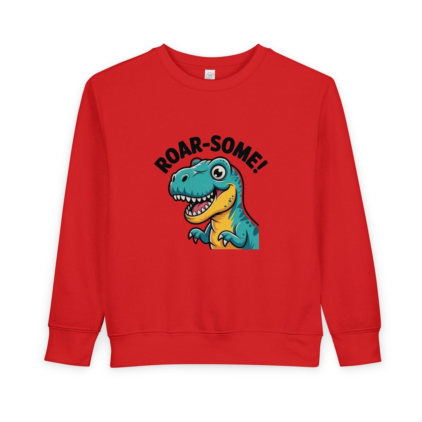 Roar-Some Toddler Dinosaur Sweatshirt | Cute Kids Dino Pullover | Fun Birthday, Playtime & Holiday Gift Apparel