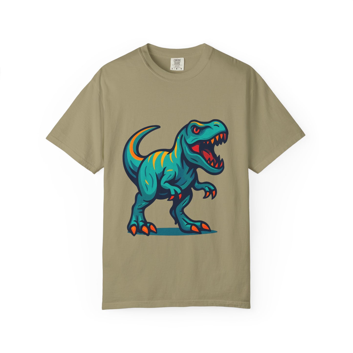 Dinosaur T-Shirt | Fun Cartoon Dino Graphic Tee for Kids & Adults | Unisex Casual Apparel | Perfect Birthday & Holiday Gift