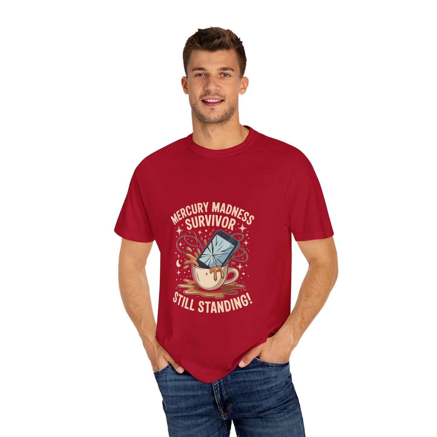 Mercury Madness Survivor T-Shirt | Funny Astrology Tee, Unisex Graphic Shirt, Cute Gift for Astrologers, Birthday Gift, Zodiac Lovers
