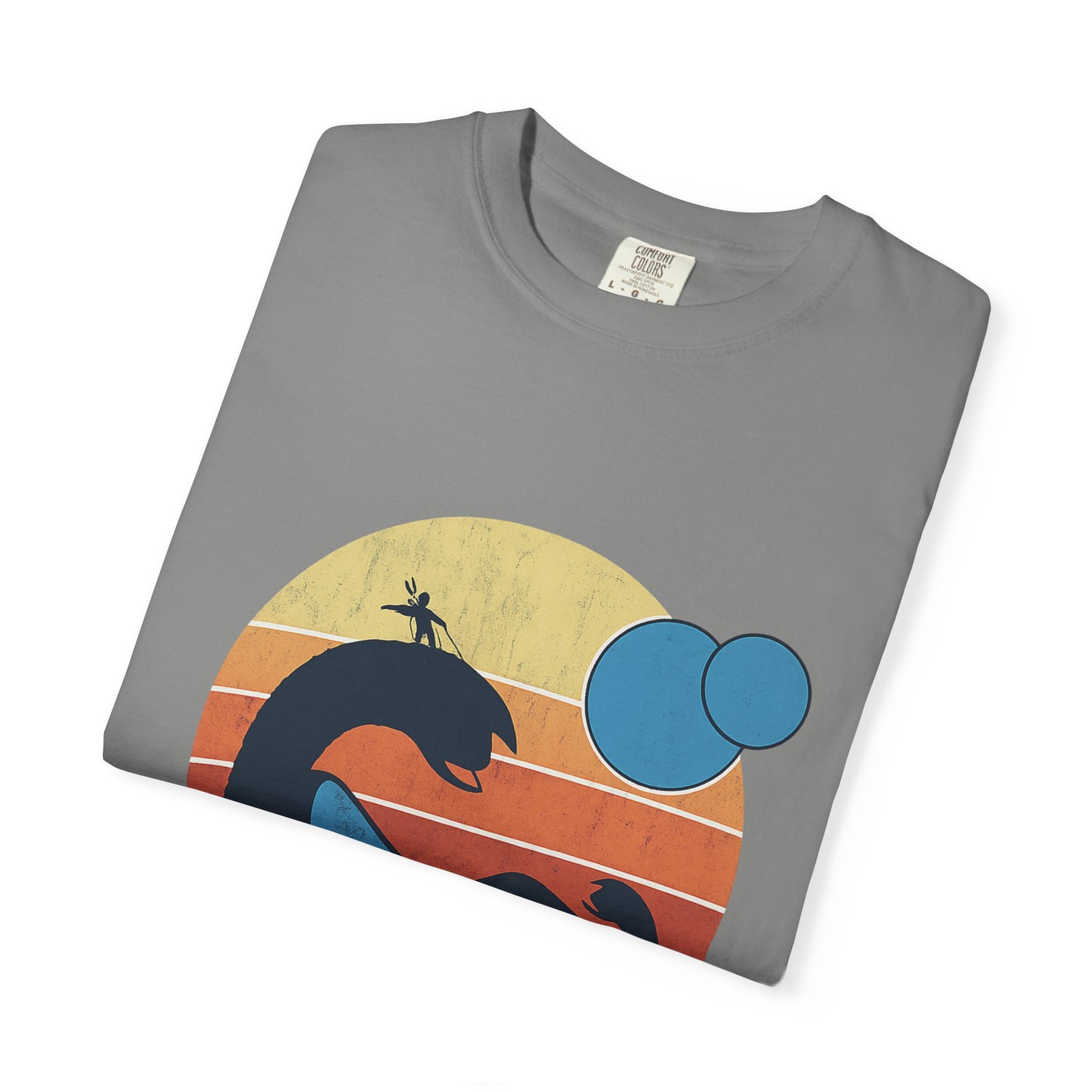Surf Arrakis Unisex Garment-Dyed T-Shirt, Beach Tee, Summer Shirt, Gift for Surfers, Retro Style T-Shirt
