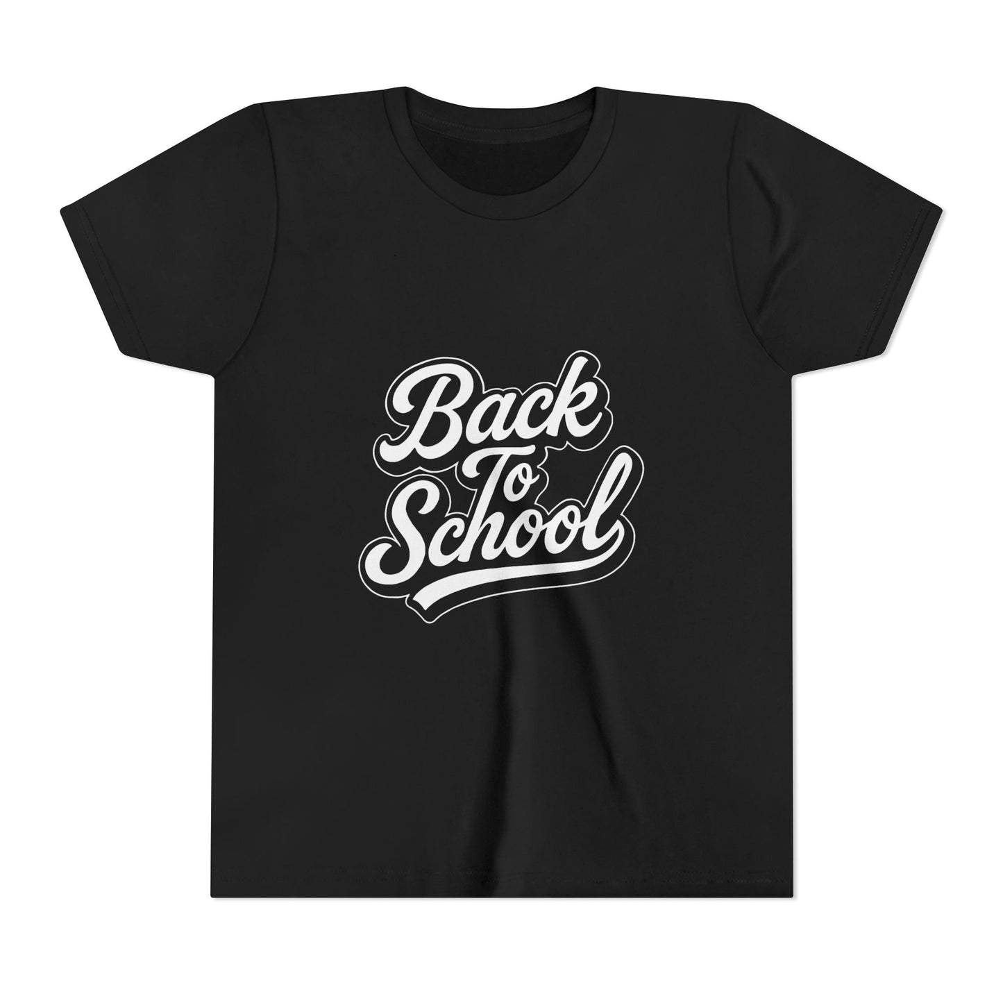 Youth Short Sleeve Back to School T-Shirt – Fun Kids Graphic Tee, Casual Student Shirt, Cute Classroom Outfit, Perfect Gift for Boys & Girls