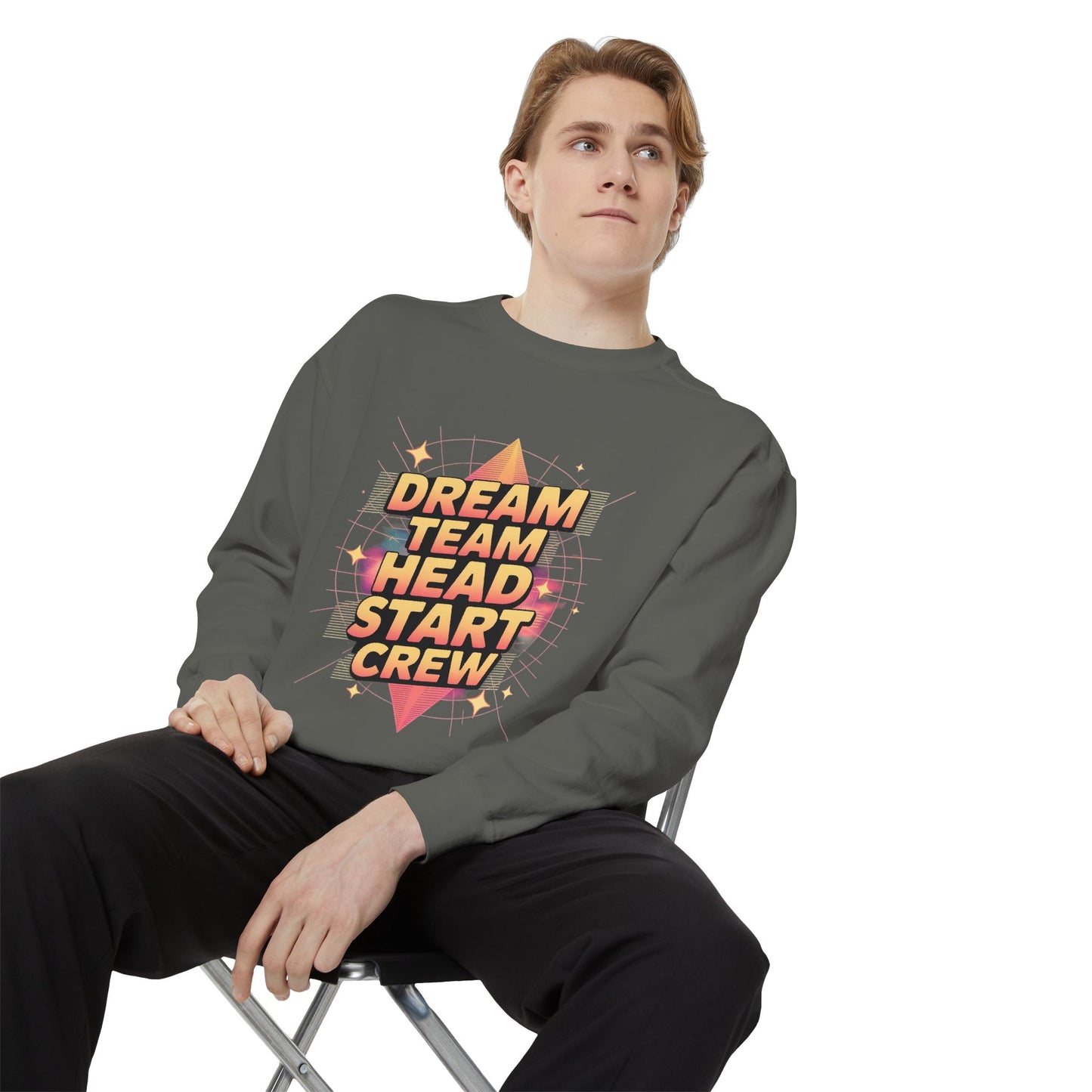Dream Team Head Start Crew Sweatshirt - Cozy Gift for Coaches, Team Players, Unisex Sweatshirt, Motivational Apparel, Perfect for [...]