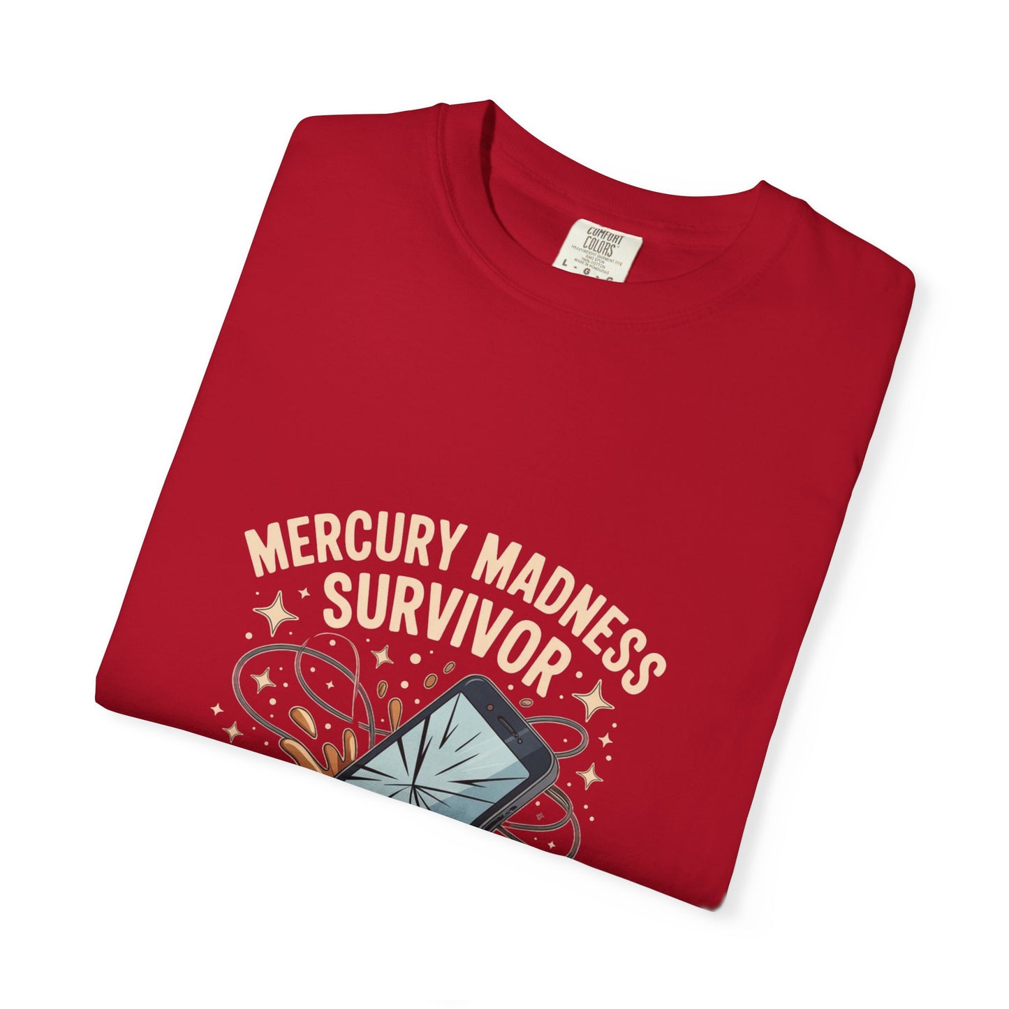 Mercury Madness Survivor T-Shirt | Funny Astrology Tee, Unisex Graphic Shirt, Cute Gift for Astrologers, Birthday Gift, Zodiac Lovers