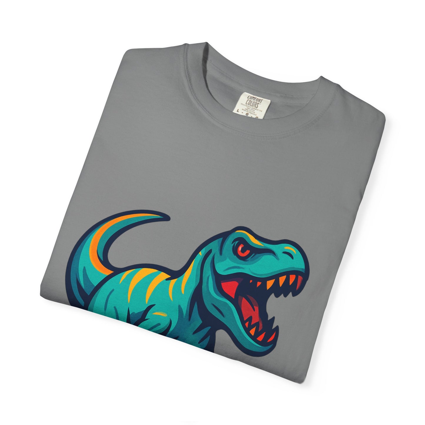 Dinosaur T-Shirt | Fun Cartoon Dino Graphic Tee for Kids & Adults | Unisex Casual Apparel | Perfect Birthday & Holiday Gift