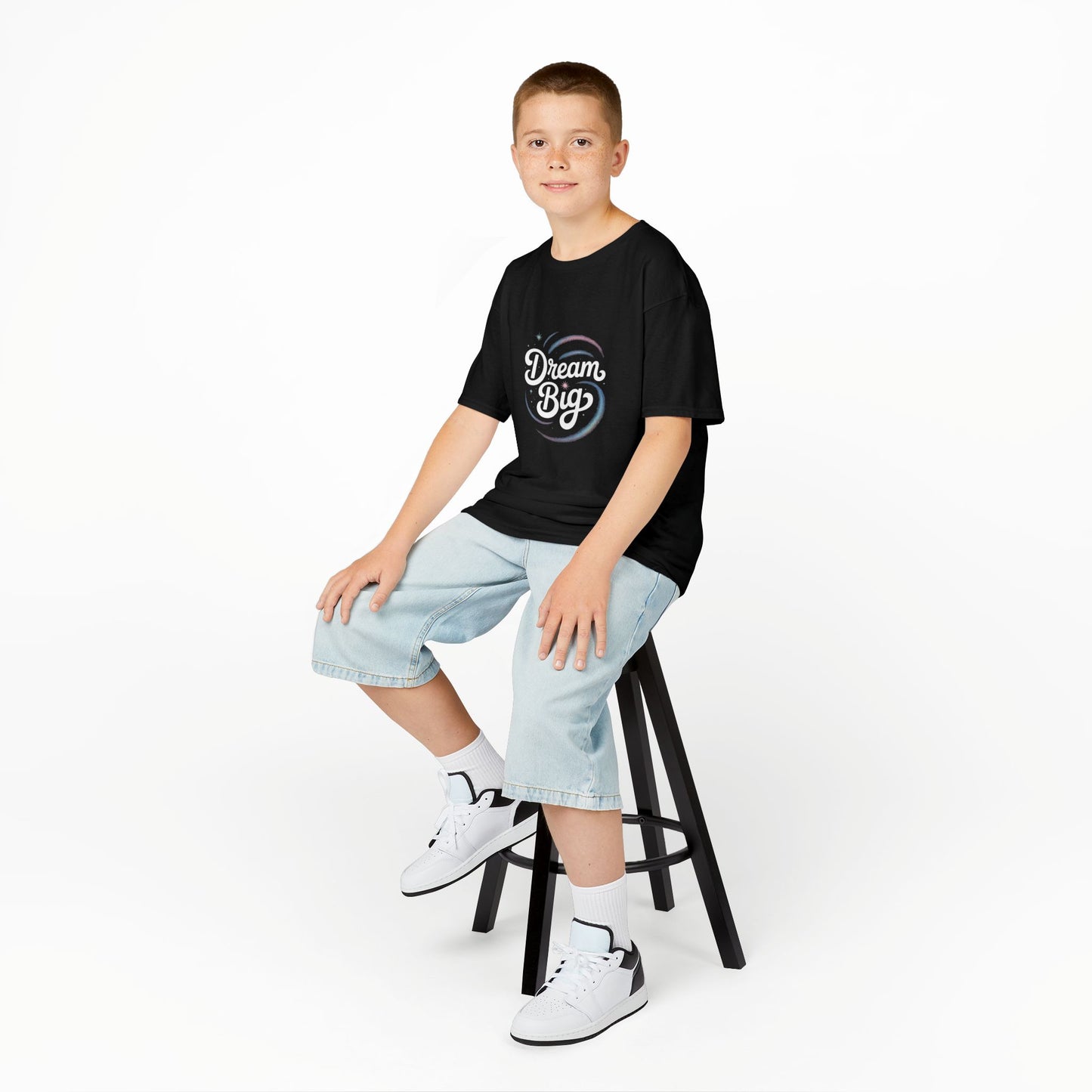 Dream Big Kids T-Shirt | Motivational Tee for Young Dreamers | Perfect Gift for Birthdays, Back to School, Kids' Events