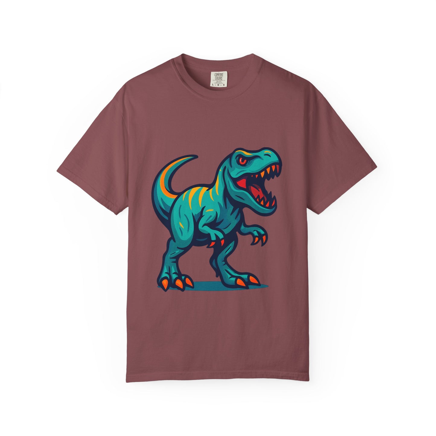 Dinosaur T-Shirt | Fun Cartoon Dino Graphic Tee for Kids & Adults | Unisex Casual Apparel | Perfect Birthday & Holiday Gift