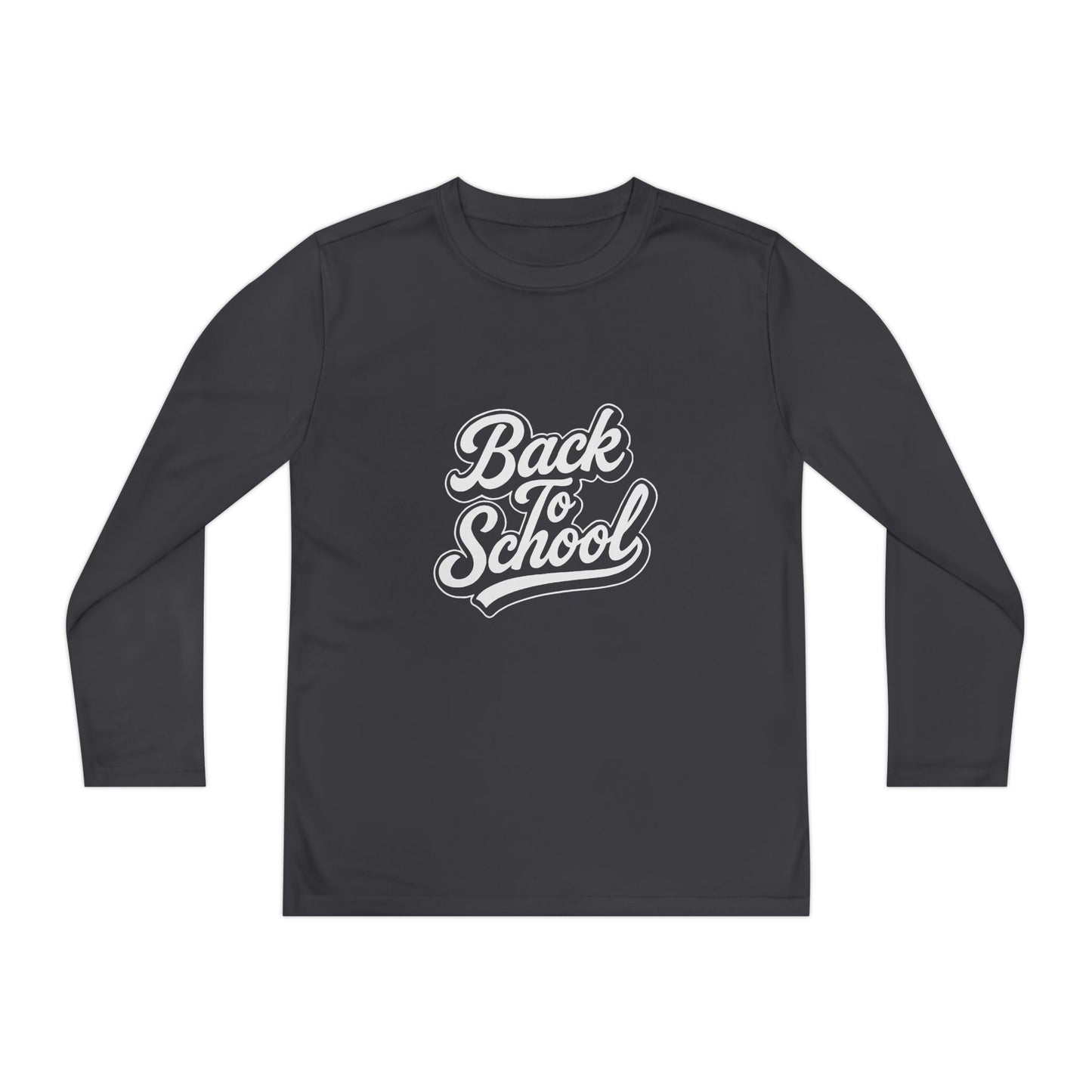 Youth Long Sleeve Back to School T-Shirt – Comfortable Kids Shirt, Stylish Student Apparel, Perfect for Everyday School Wear