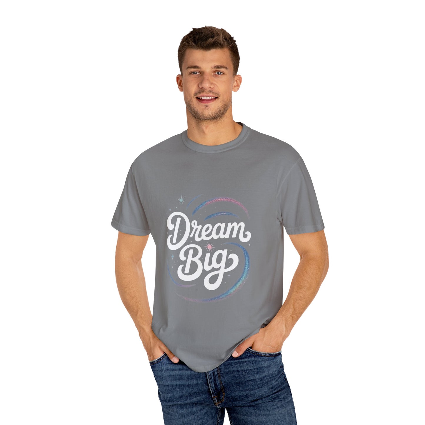 Dream Big Inspired Unisex T-Shirt, Motivational Tee, Gift for Dreamers, Casual Wear, Everyday Inspiration, Motivational Shirt