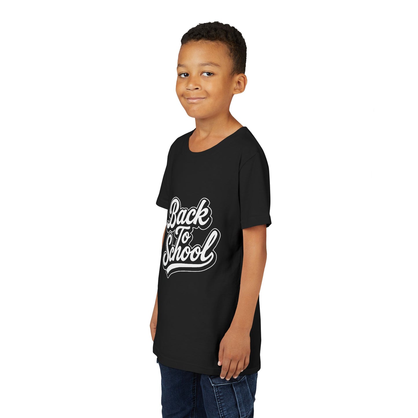 Youth Short Sleeve Back to School T-Shirt – Fun Kids Graphic Tee, Casual Student Shirt, Cute Classroom Outfit, Perfect Gift for Boys & Girls