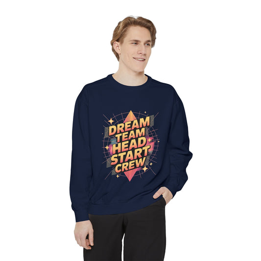 Dream Team Head Start Crew Sweatshirt - Cozy Gift for Coaches, Team Players, Unisex Sweatshirt, Motivational Apparel, Perfect for [...]