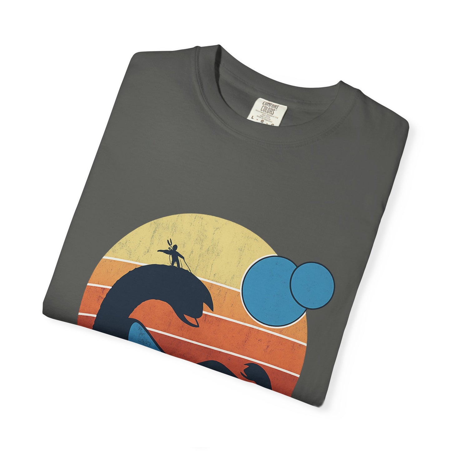 Surf Arrakis Unisex Garment-Dyed T-Shirt, Beach Tee, Summer Shirt, Gift for Surfers, Retro Style T-Shirt