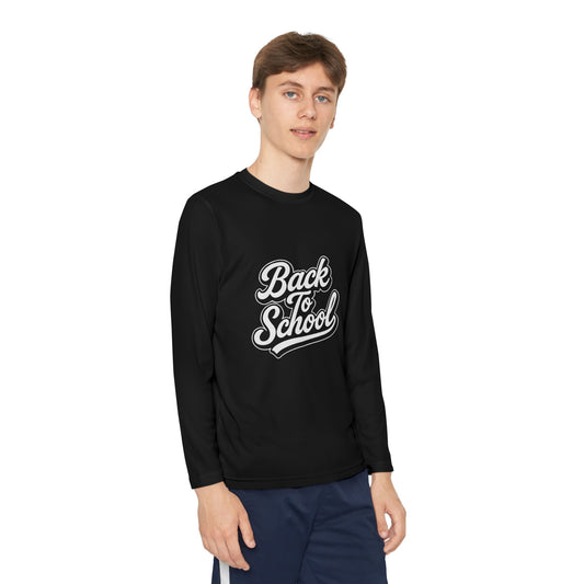 Youth Long Sleeve Back to School T-Shirt – Comfortable Kids Shirt, Stylish Student Apparel, Perfect for Everyday School Wear