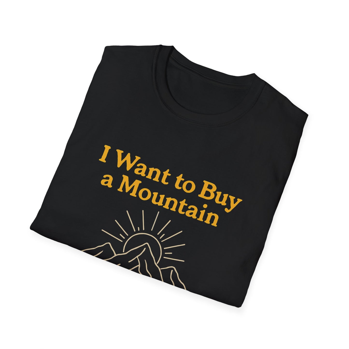 Adventure Awaits T-Shirt, Nature Lover Tee, Mountain Vibes Tee, Inspirational Quote Shirt, Gift for Hikers, Unisex Graphic T-Shirt