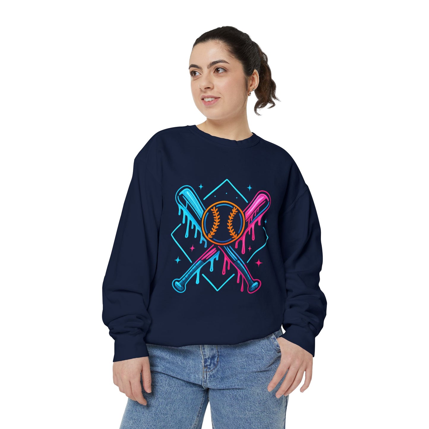Softball Love Unisex Sweatshirt – Cozy Sports Apparel & Gift for Softball Players, Comfortable Casual Wear