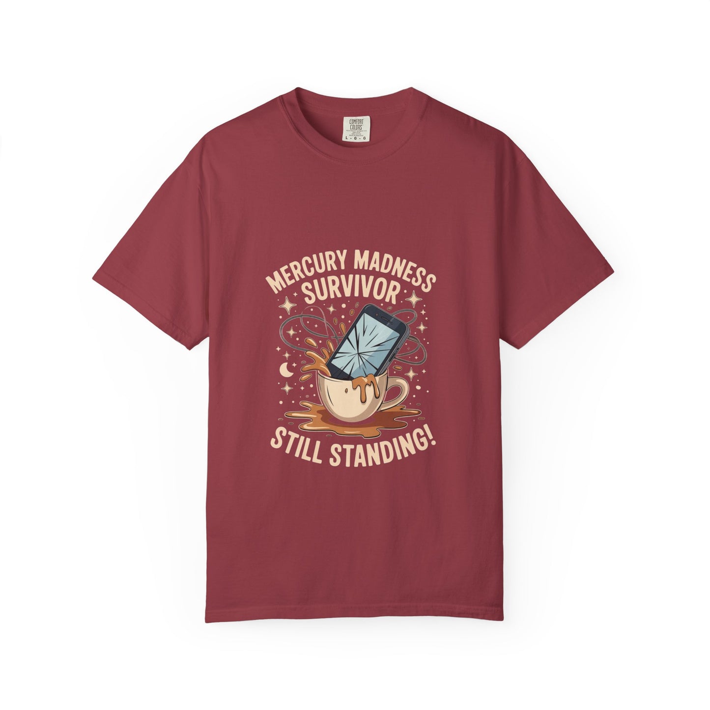 Mercury Madness Survivor T-Shirt | Funny Astrology Tee, Unisex Graphic Shirt, Cute Gift for Astrologers, Birthday Gift, Zodiac Lovers