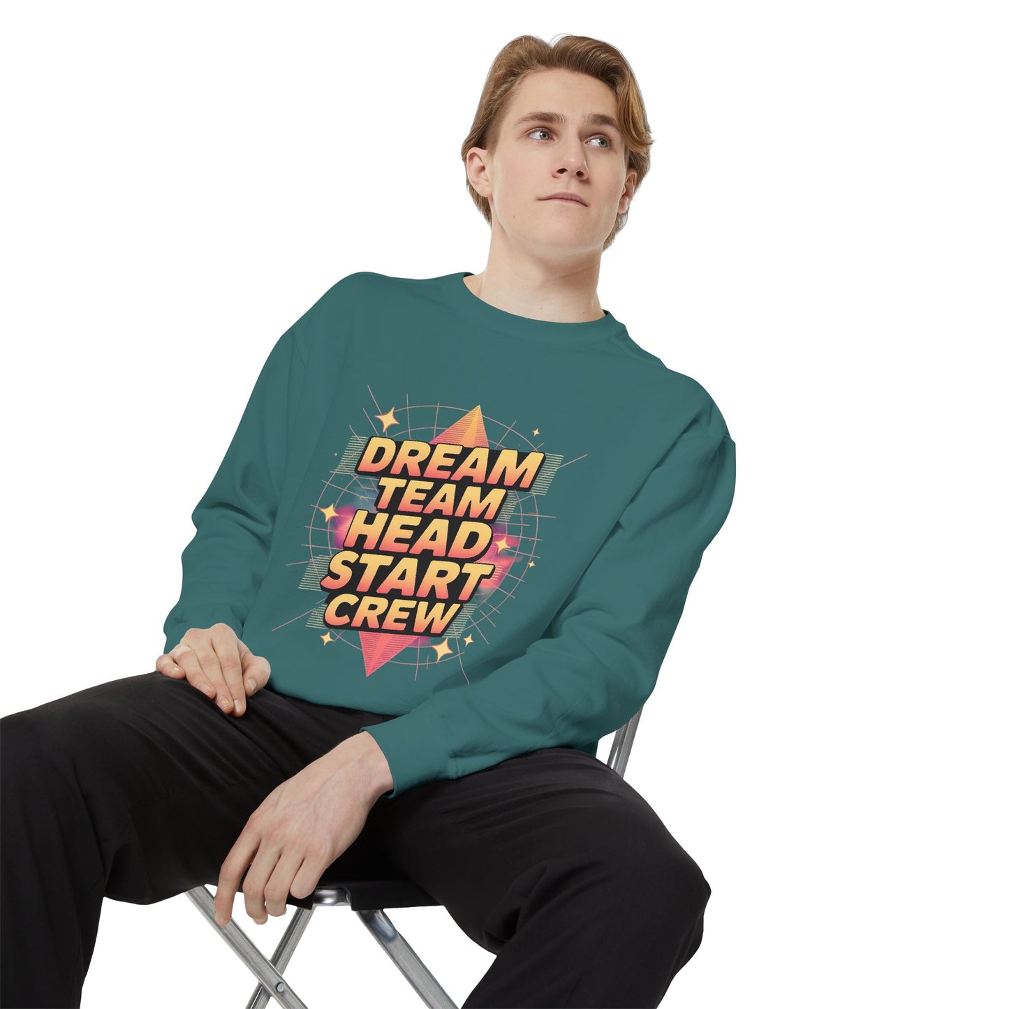 Dream Team Head Start Crew Sweatshirt - Cozy Gift for Coaches, Team Players, Unisex Sweatshirt, Motivational Apparel, Perfect for [...]