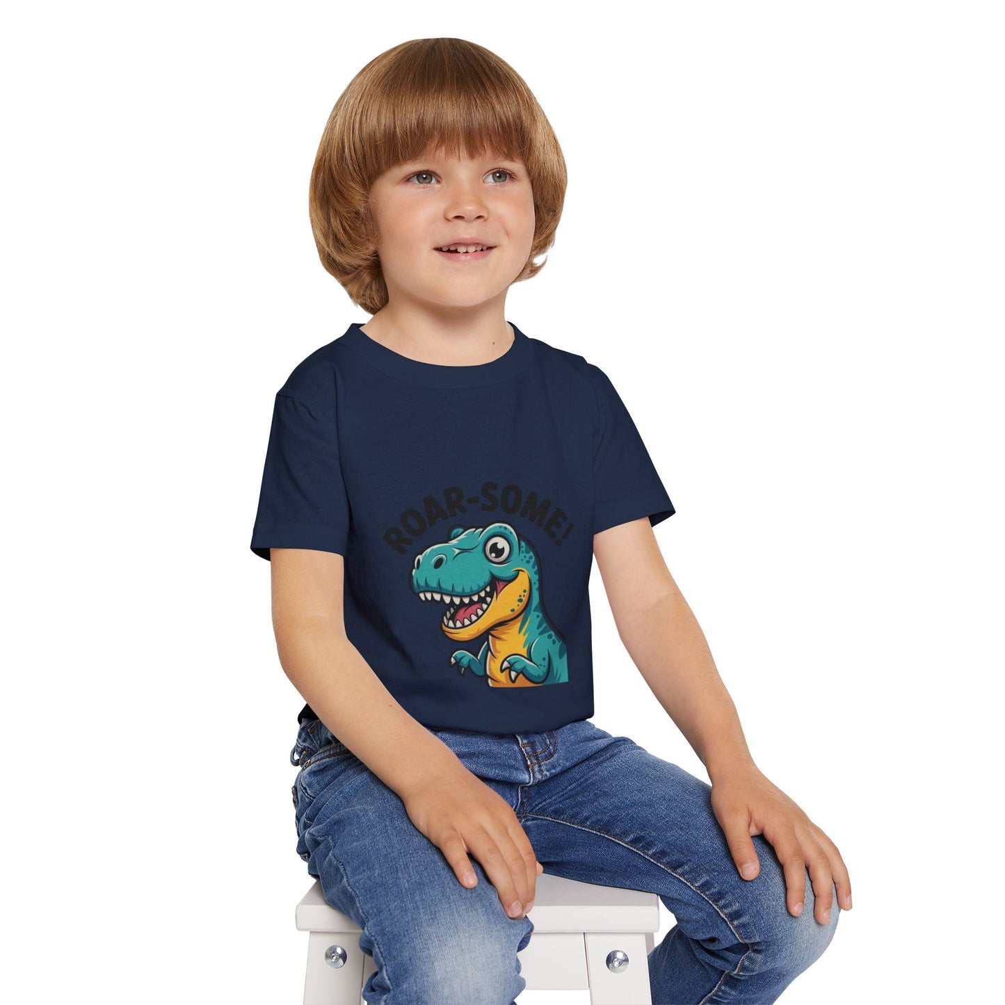 Dinosaur Toddler T-Shirt | Cute Kids Dino Tee | Fun Birthday Gift | Playful Roar-some Toddler Apparel