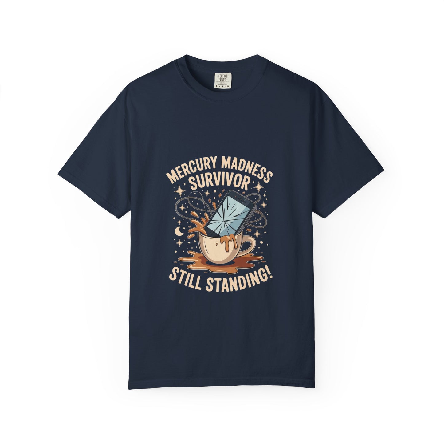 Mercury Madness Survivor T-Shirt | Funny Astrology Tee, Unisex Graphic Shirt, Cute Gift for Astrologers, Birthday Gift, Zodiac Lovers