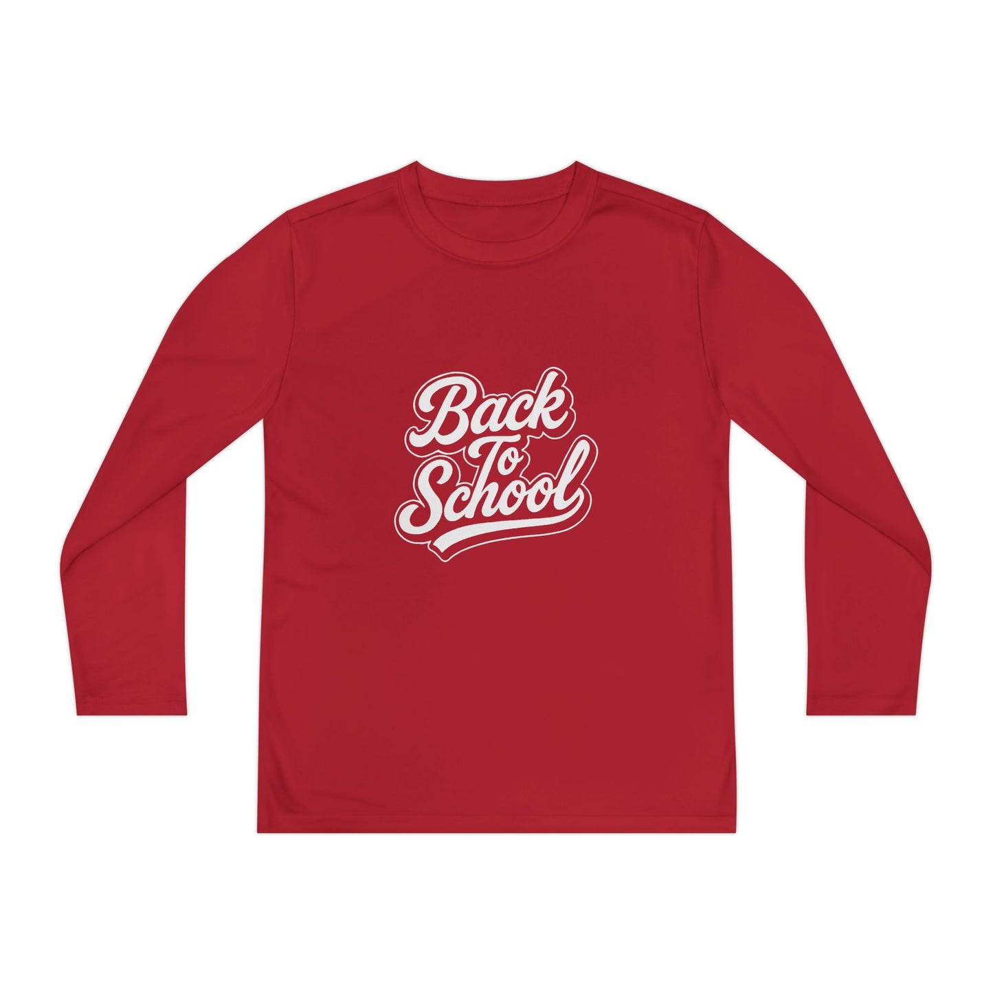 Youth Long Sleeve Back to School T-Shirt – Comfortable Kids Shirt, Stylish Student Apparel, Perfect for Everyday School Wear