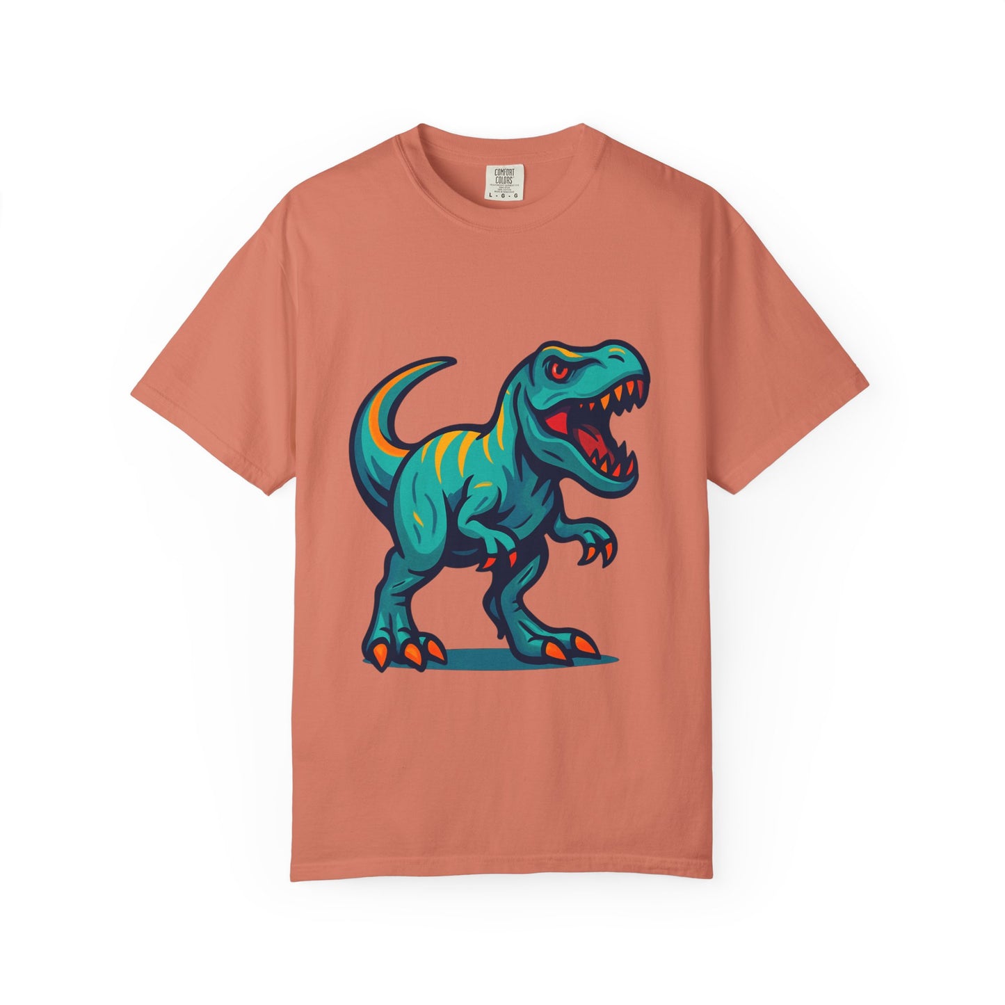 Dinosaur T-Shirt | Fun Cartoon Dino Graphic Tee for Kids & Adults | Unisex Casual Apparel | Perfect Birthday & Holiday Gift