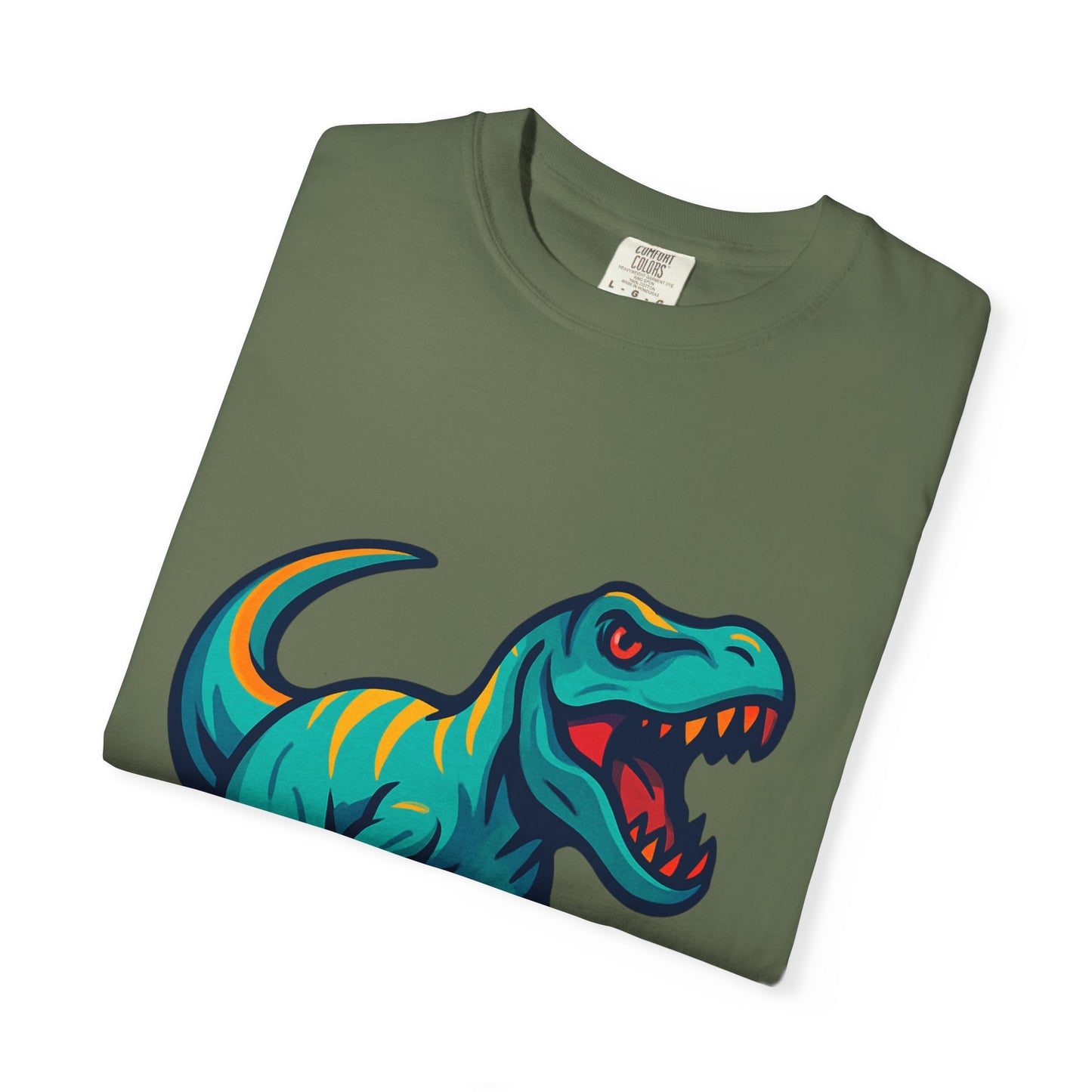 Dinosaur T-Shirt | Fun Cartoon Dino Graphic Tee for Kids & Adults | Unisex Casual Apparel | Perfect Birthday & Holiday Gift
