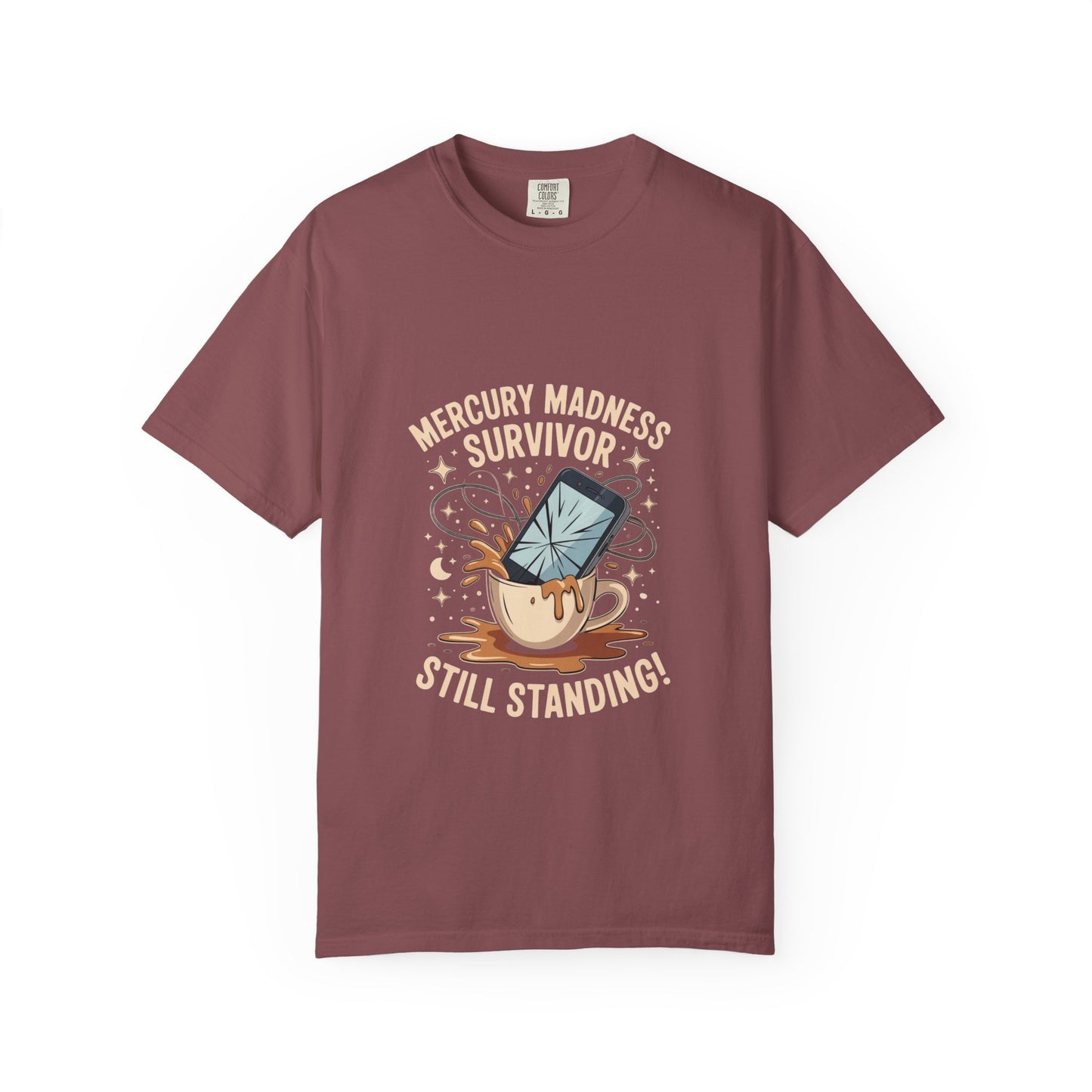 Mercury Madness Survivor T-Shirt | Funny Astrology Tee, Unisex Graphic Shirt, Cute Gift for Astrologers, Birthday Gift, Zodiac Lovers