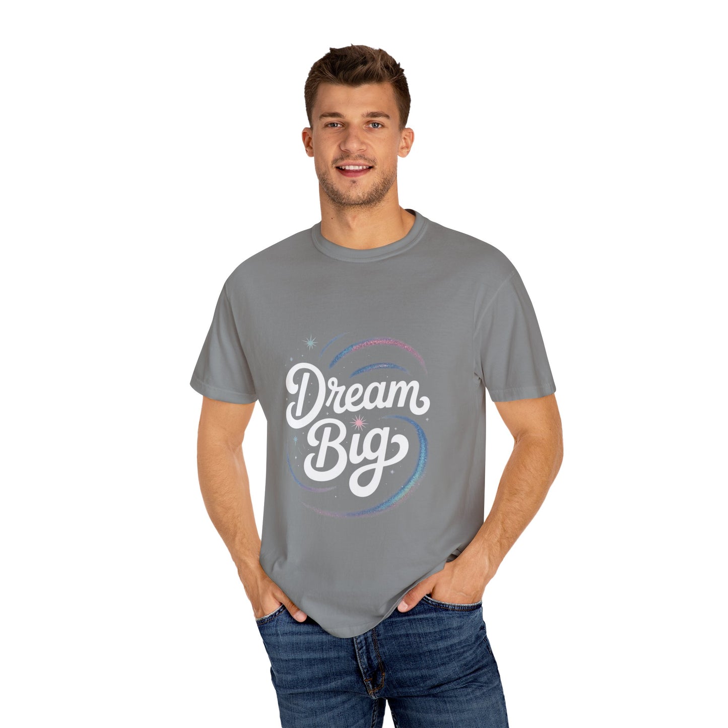 Dream Big Inspired Unisex T-Shirt, Motivational Tee, Gift for Dreamers, Casual Wear, Everyday Inspiration, Motivational Shirt
